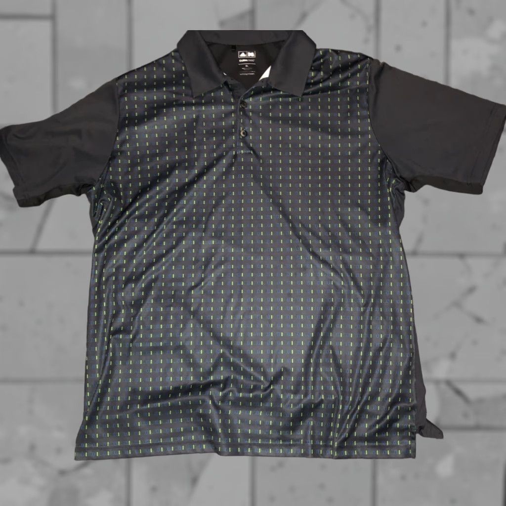 Adidas Adidas Golf Polo Shirt Mens XL Black CumaCool Performance Golf Apparel Size US XL / EU 56 / 4 - 1 Thumbnail