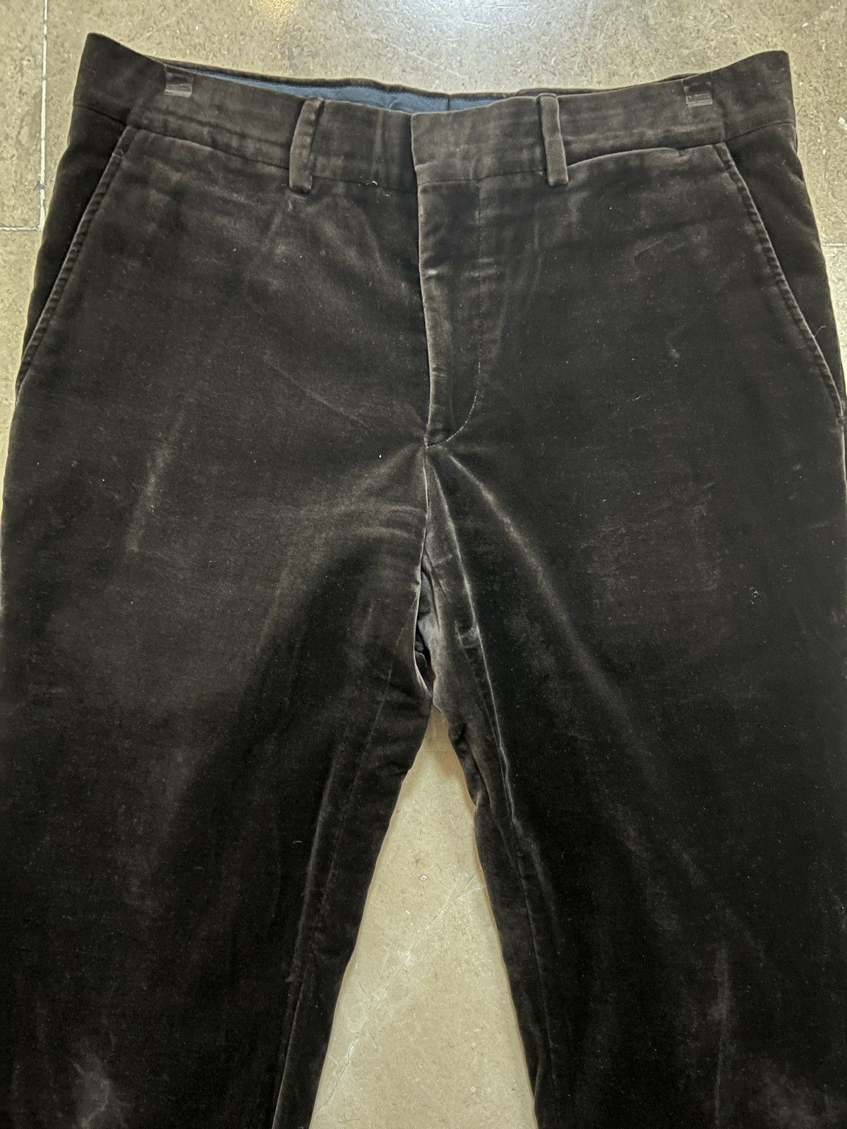 Hermes Hermes velvet trousers Size US 30 / EU 46 - 2 Thumbnail