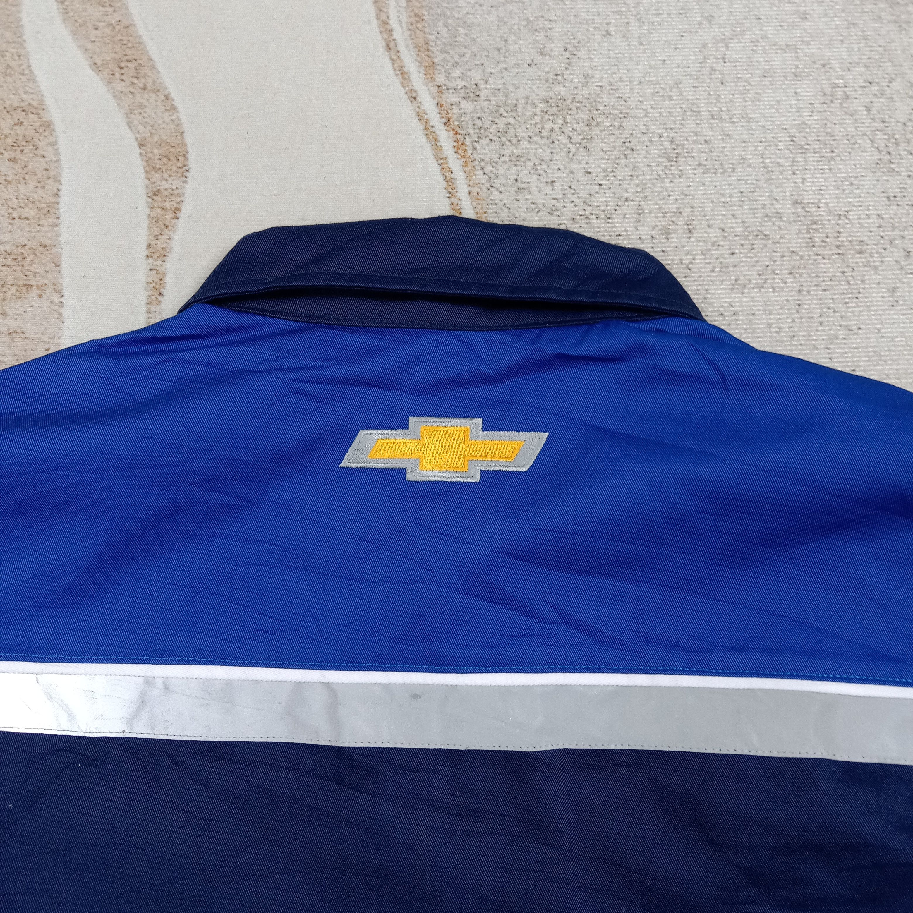 Japanese Brand Chevrolet Racing Motorsports Work Jacket C274N1 Size US L / EU 52-54 / 3 - 2 Thumbnail