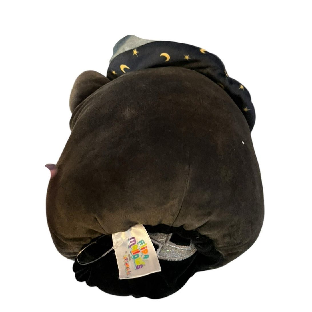 Designer FLIP A MALLOW By Squishmallow Cleo The Cat Witch/Pumpkin Size ONE SIZE - 5 Thumbnail