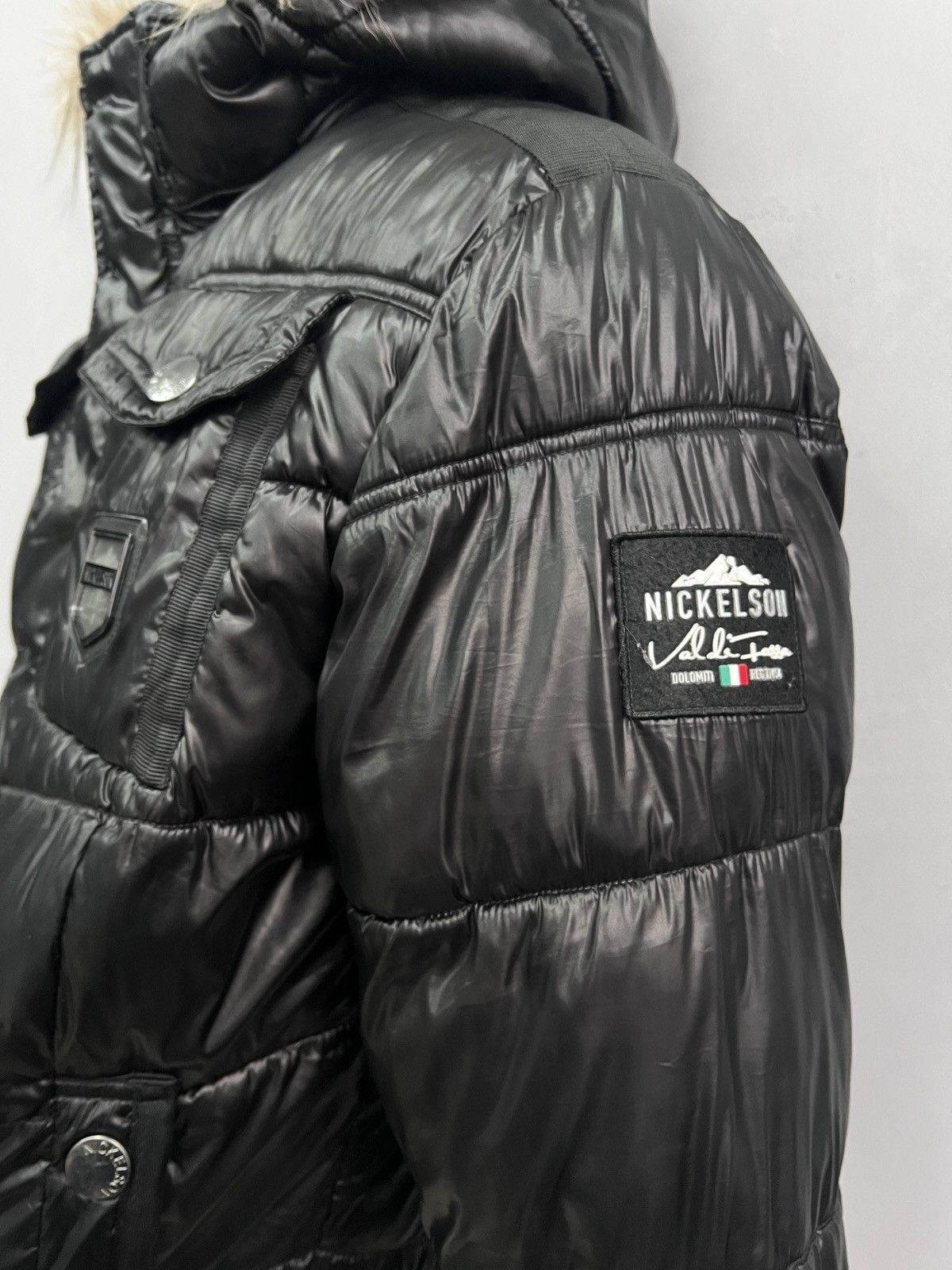 Hysteric Glamour Vintage Puffer Jacket Fur Hood Black Winter if six was nine Size US L / EU 52-54 / 3 - 4 Thumbnail