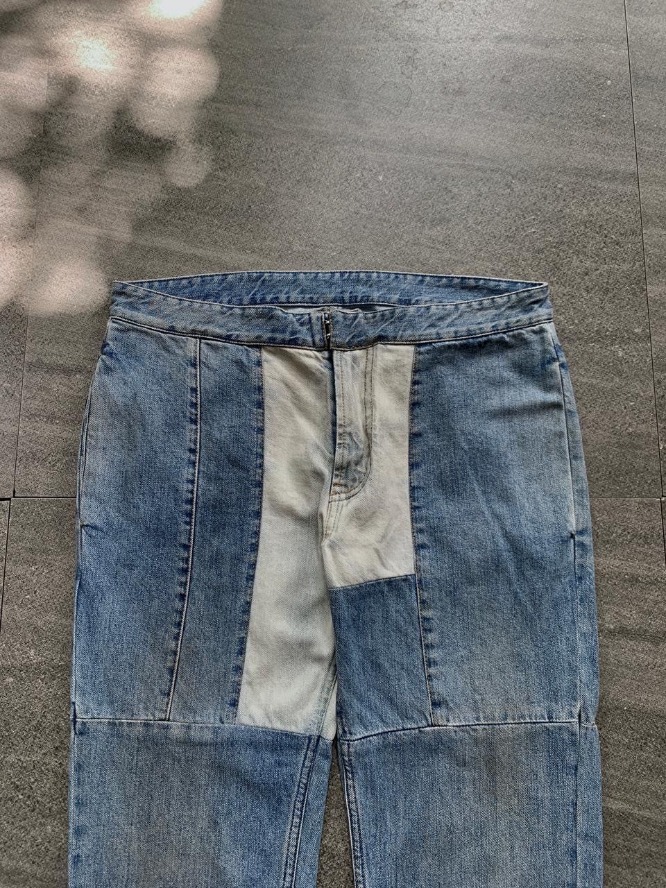 Maison Margiela FREE TAX! Patchworked Slim Denim Jeans Size US 31 - 2 Thumbnail