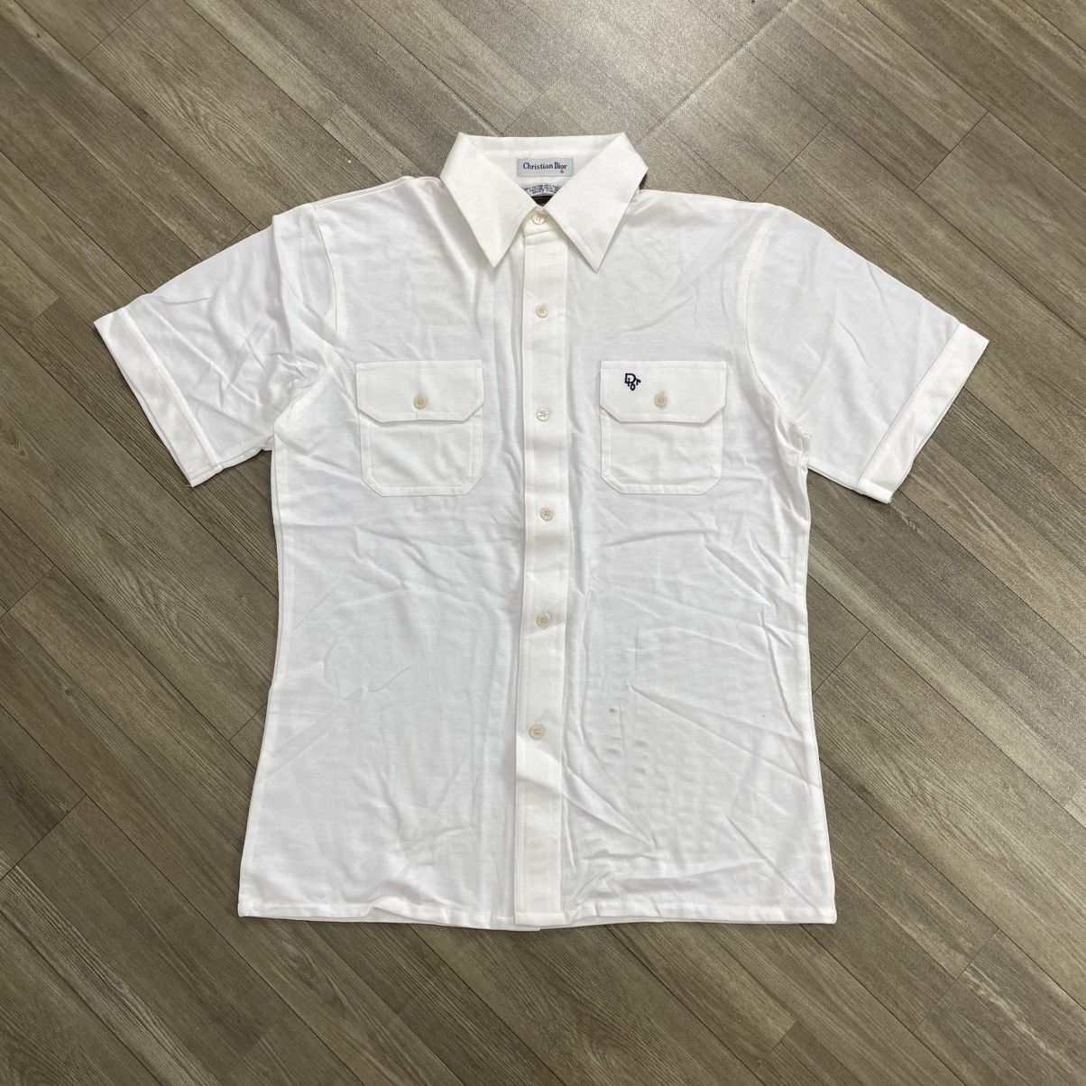 Christian Dior Monsieur Vintage Christian Dior Liberty House Hawaiian White Shirt Size US M / EU 48-50 / 2 - 1 Thumbnail