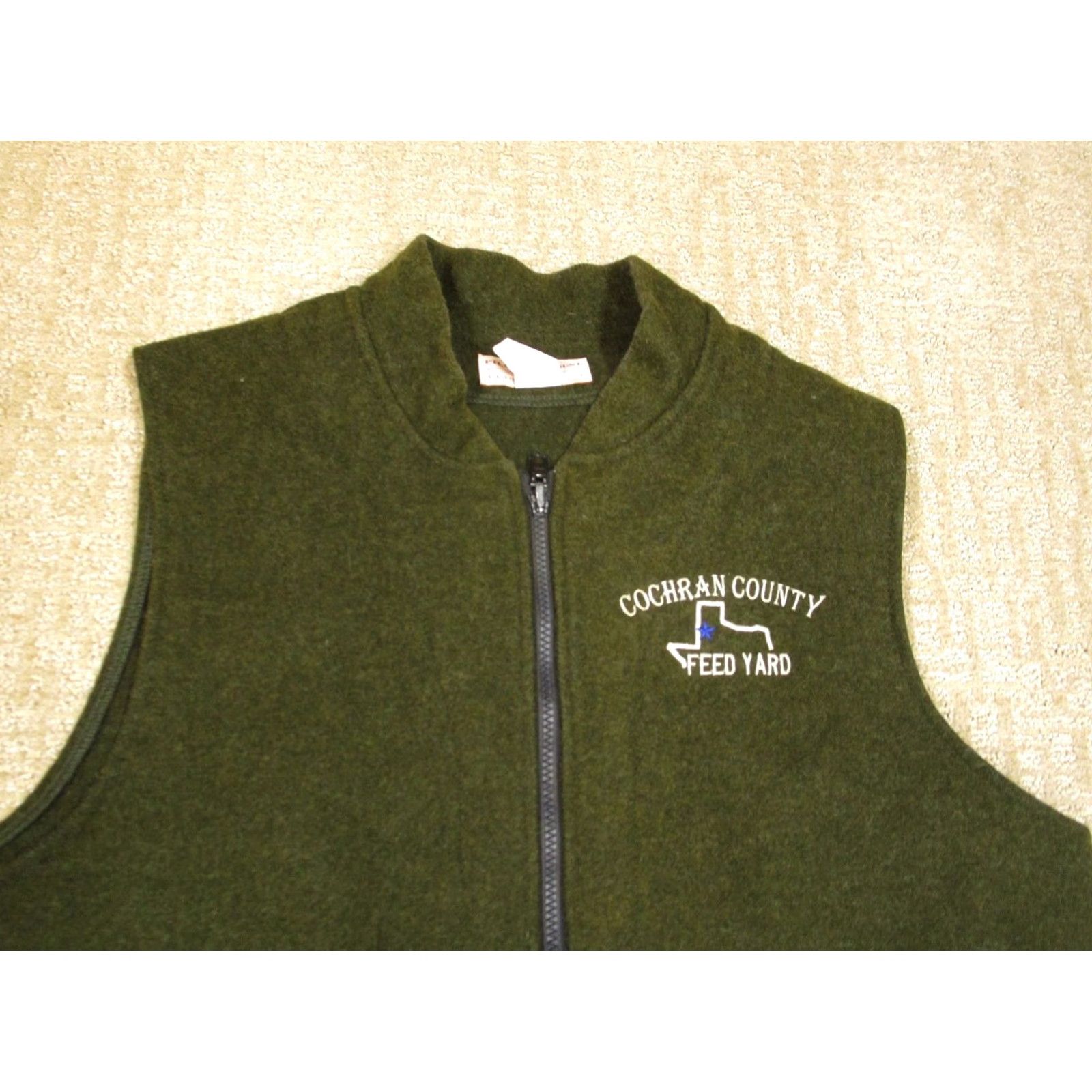Filson VINTAGE Filson Vest Men XL Green Mackinaw Wool Full Zip Outdoor Hiking Workwear Shirt Size US XL / EU 56 / 4 - 2 Thumbnail
