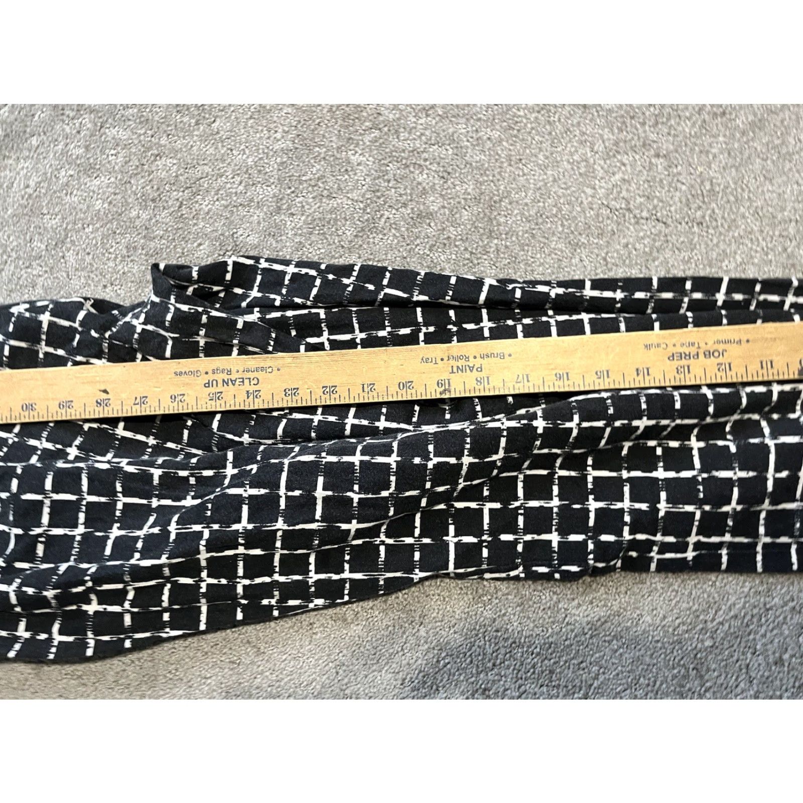 Banana Republic Banana Republic Sloan Slim Plaid Black Ankle Pants Size 10 Women Cropped Slimming Regular 25 in Inseam Size 32" / US 10 / IT 46 - 6 Thumbnail