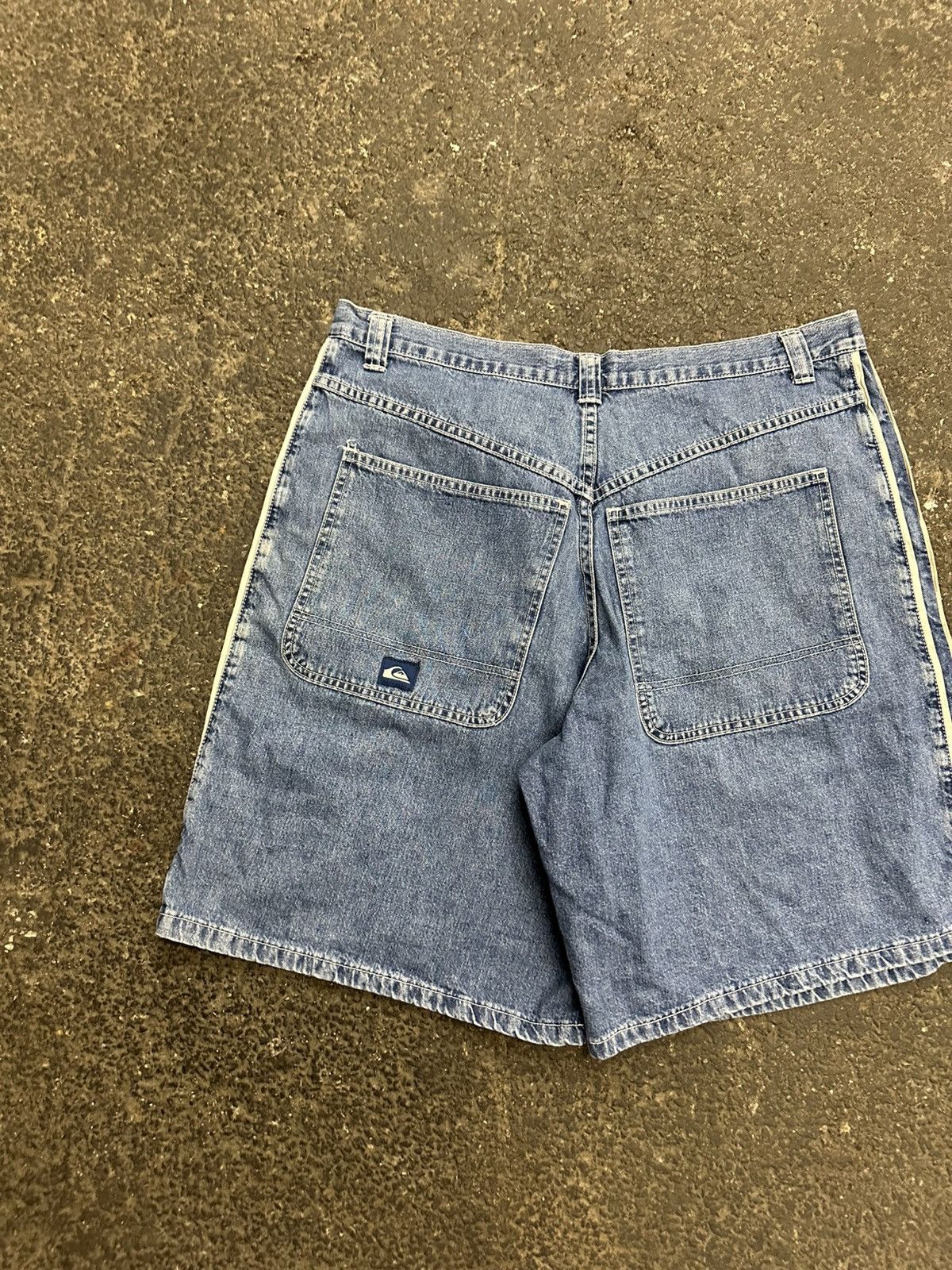 Quiksilver × Vintage Y2K quicksilver baggy jorts Size US 35 - 3 Thumbnail