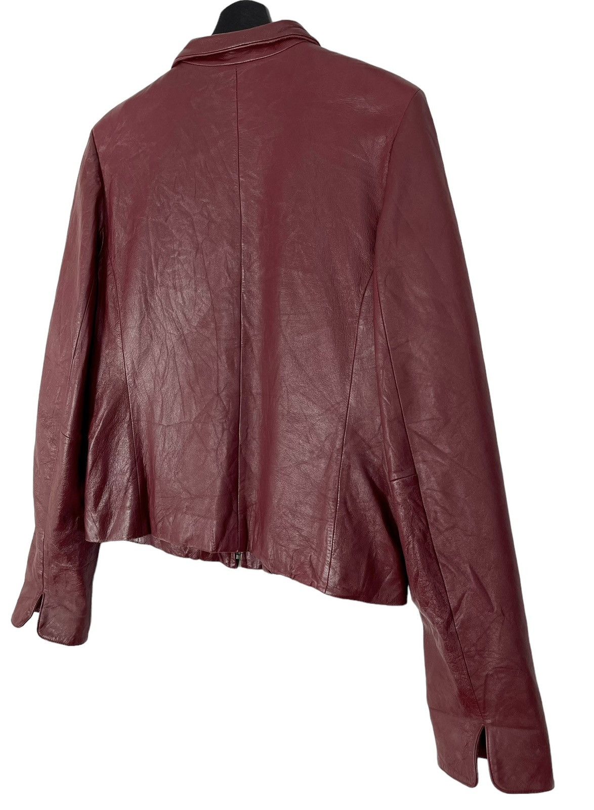 Genuine Leather Vintage cheri,e et ami Sheepskin Leather Jacket Size L / US 10 / IT 46 - 4 Thumbnail