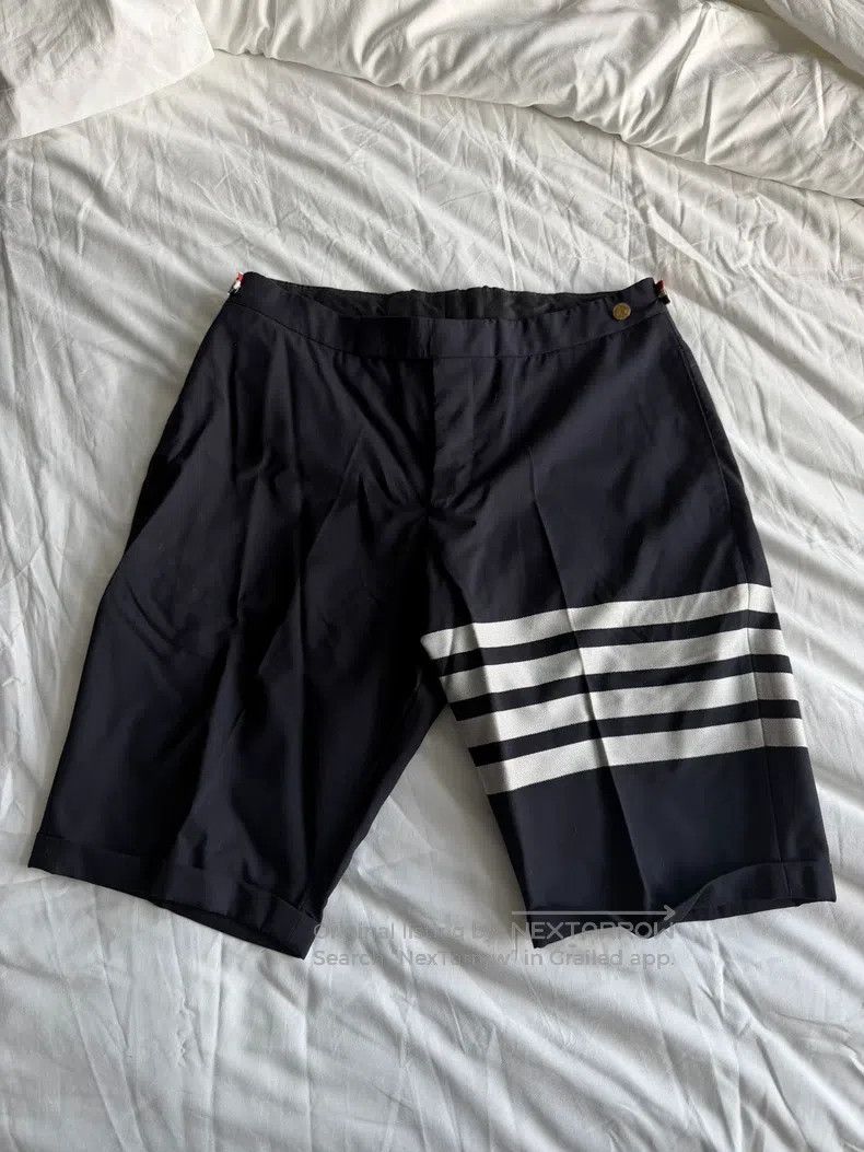 Thom Browne Thom Browne size 2 Slim Fit Short Pants Size US 29 - 2 Thumbnail