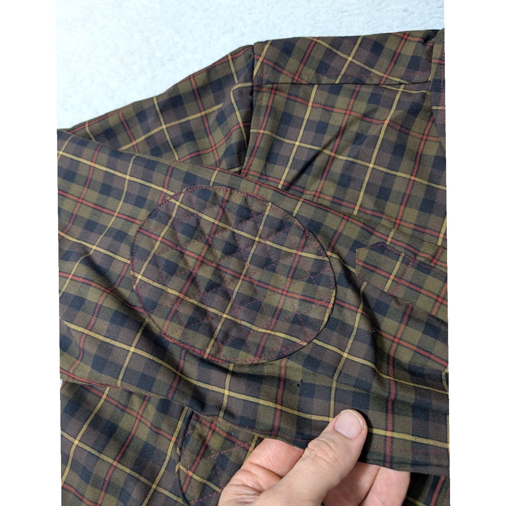 Pendleton Pendleton Portland Collection Shirt Mens M Brown Plaid L/S Wool Quilted Patches Size US M / EU 48-50 / 2 - 2 Thumbnail