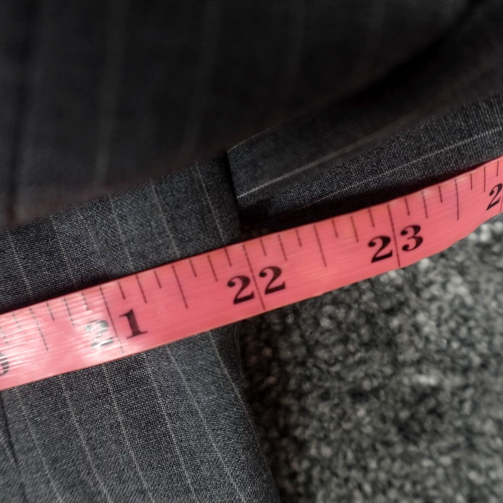 DAKS Daks Mens Suit 2Pc Grey Wool Blend Blazer Trousers 44R 38 38x32 Formal Size US 44 / EU 60 - 7 Thumbnail