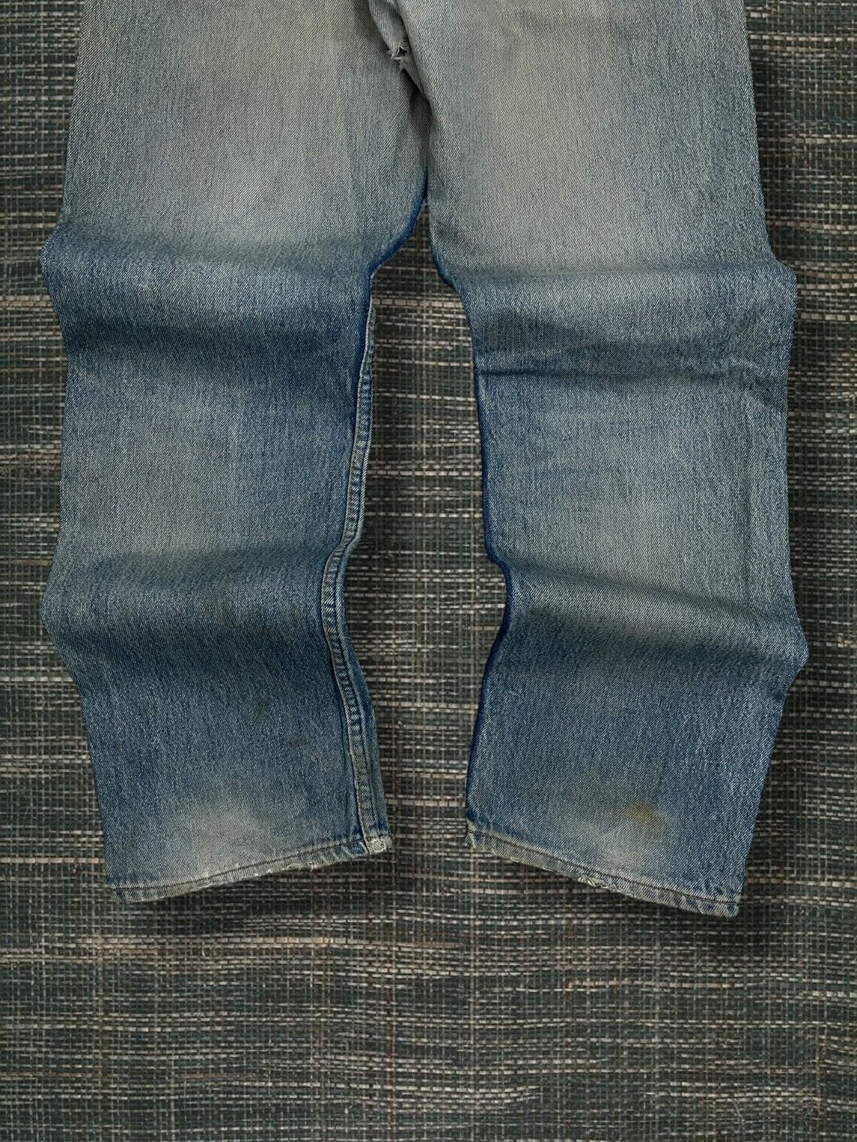 Levi's Vintage Clothing Og Vintage 1990s Designer Levis 501 Distressed Mudwash Style Size US 30 / EU 46 - 9 Thumbnail