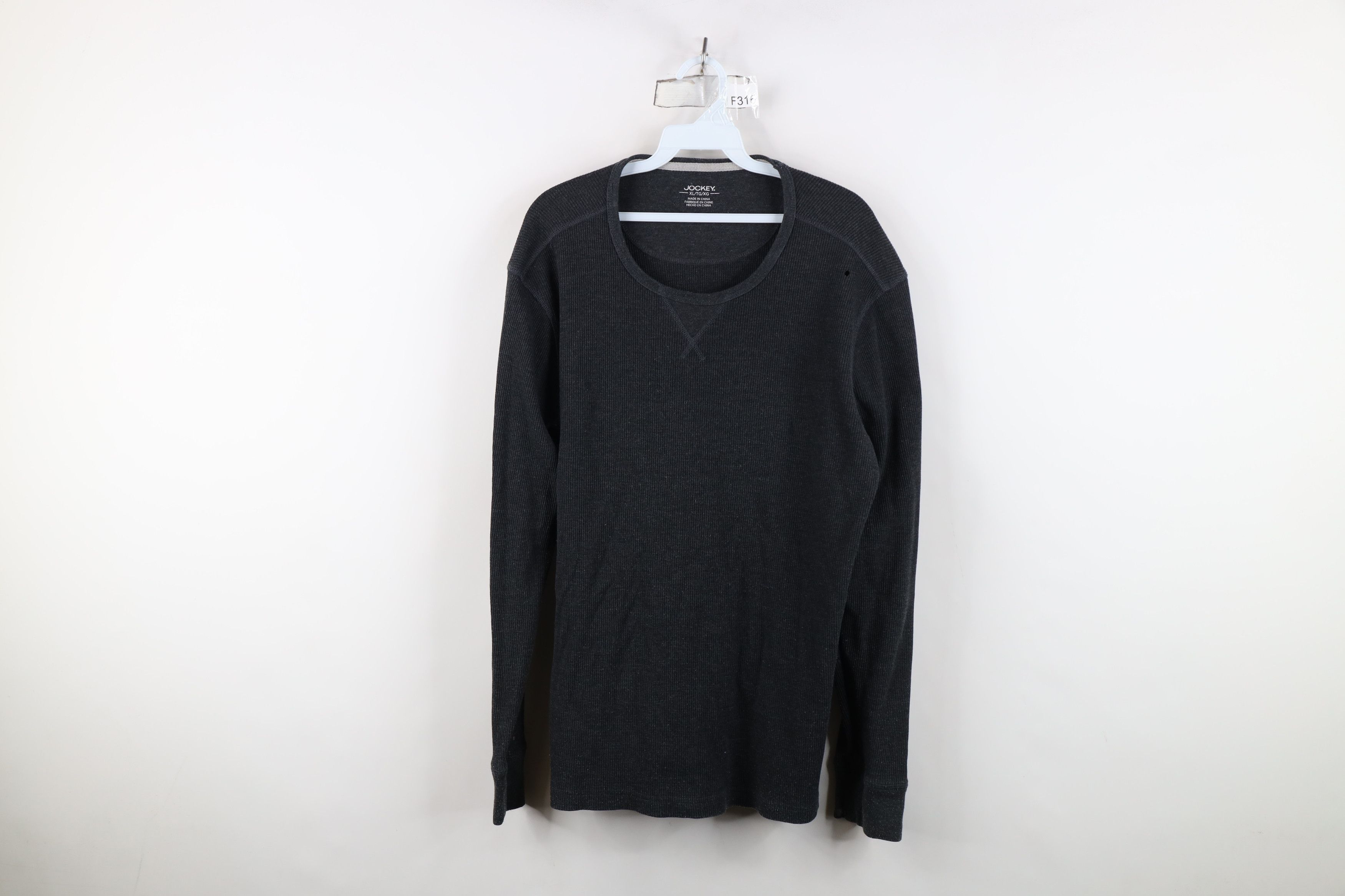 Vintage Y2K Streetwear Blank Thermal Waffle Knit Long Sleeve T-Shirt Size US XL / EU 56 / 4 - 1 Thumbnail
