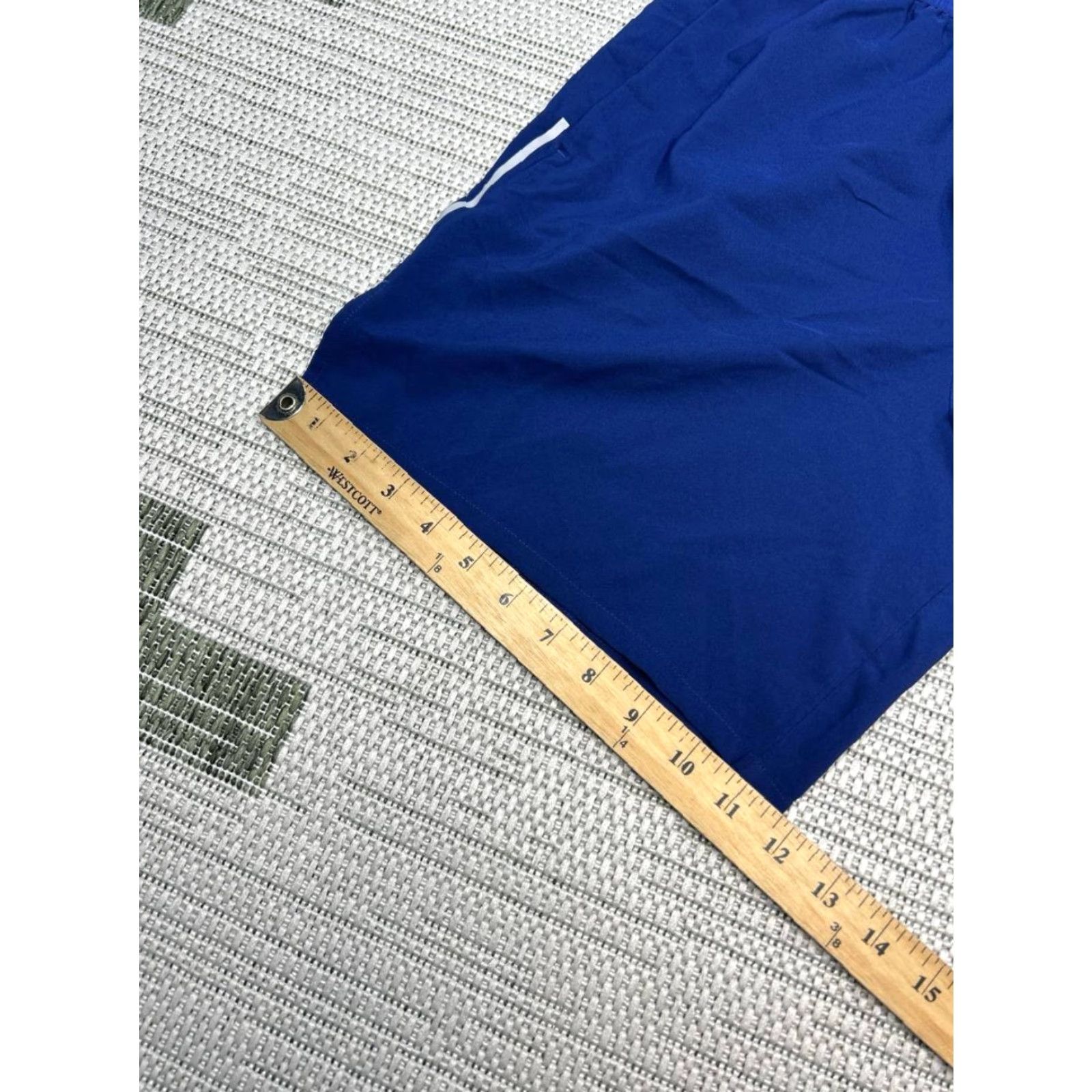 Nike Nike Running Shorts Womens M Dri-Fit Blue Drawstring Built In Liner Athletic Shorts Women Blue Nike Dri-Fit Running Shorts Size 32" / US 10 / IT 46 - 4 Thumbnail