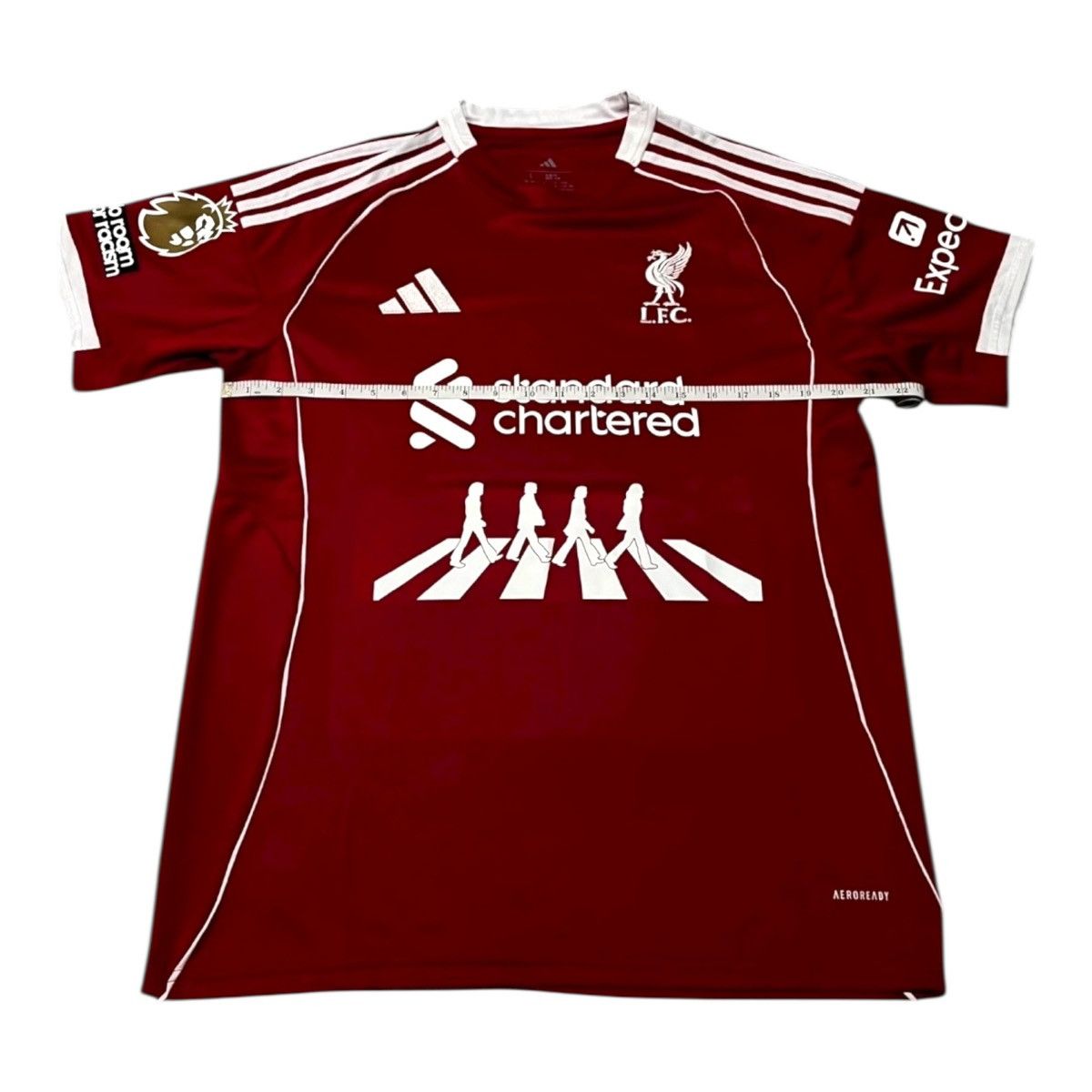 Adidas Liverpool 2025-26 Home Abbey Road Size US L / EU 52-54 / 3 - 4 Thumbnail