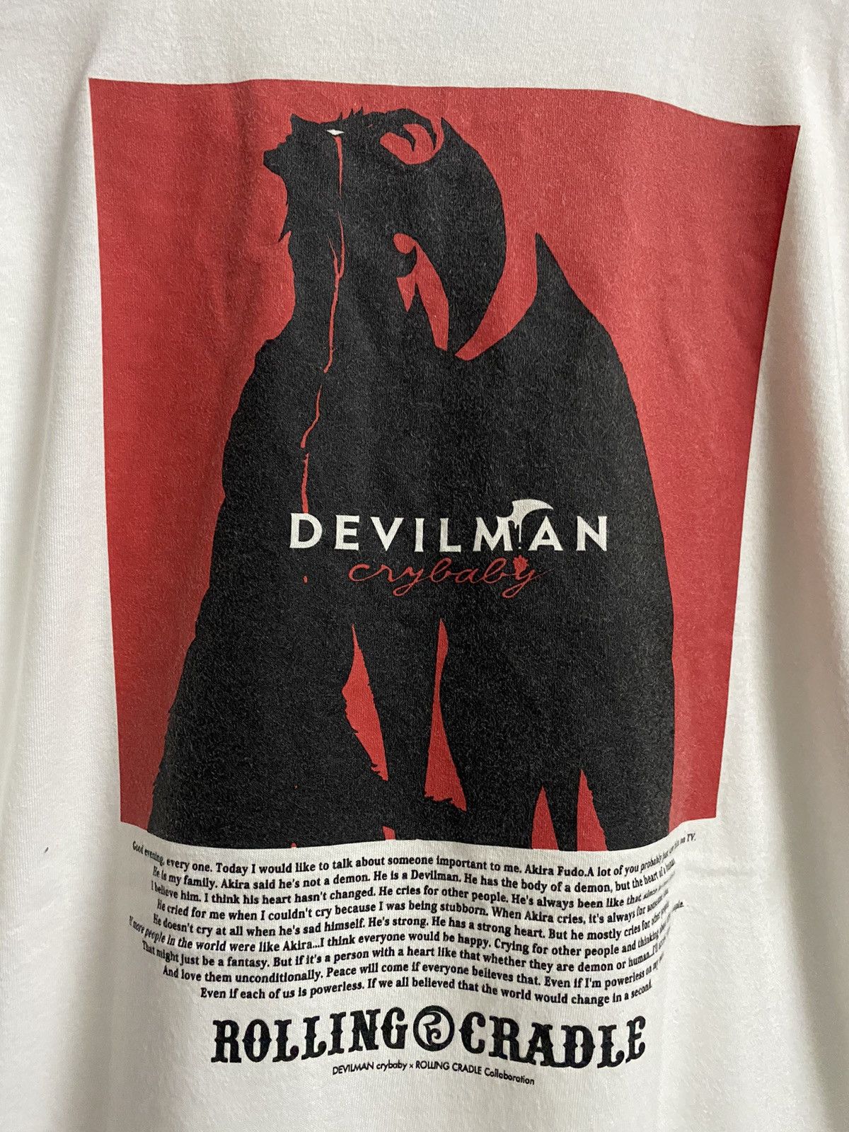 Anime Devilman Crybaby x Rolling Cradle Size US L / EU 52-54 / 3 - 2 Thumbnail