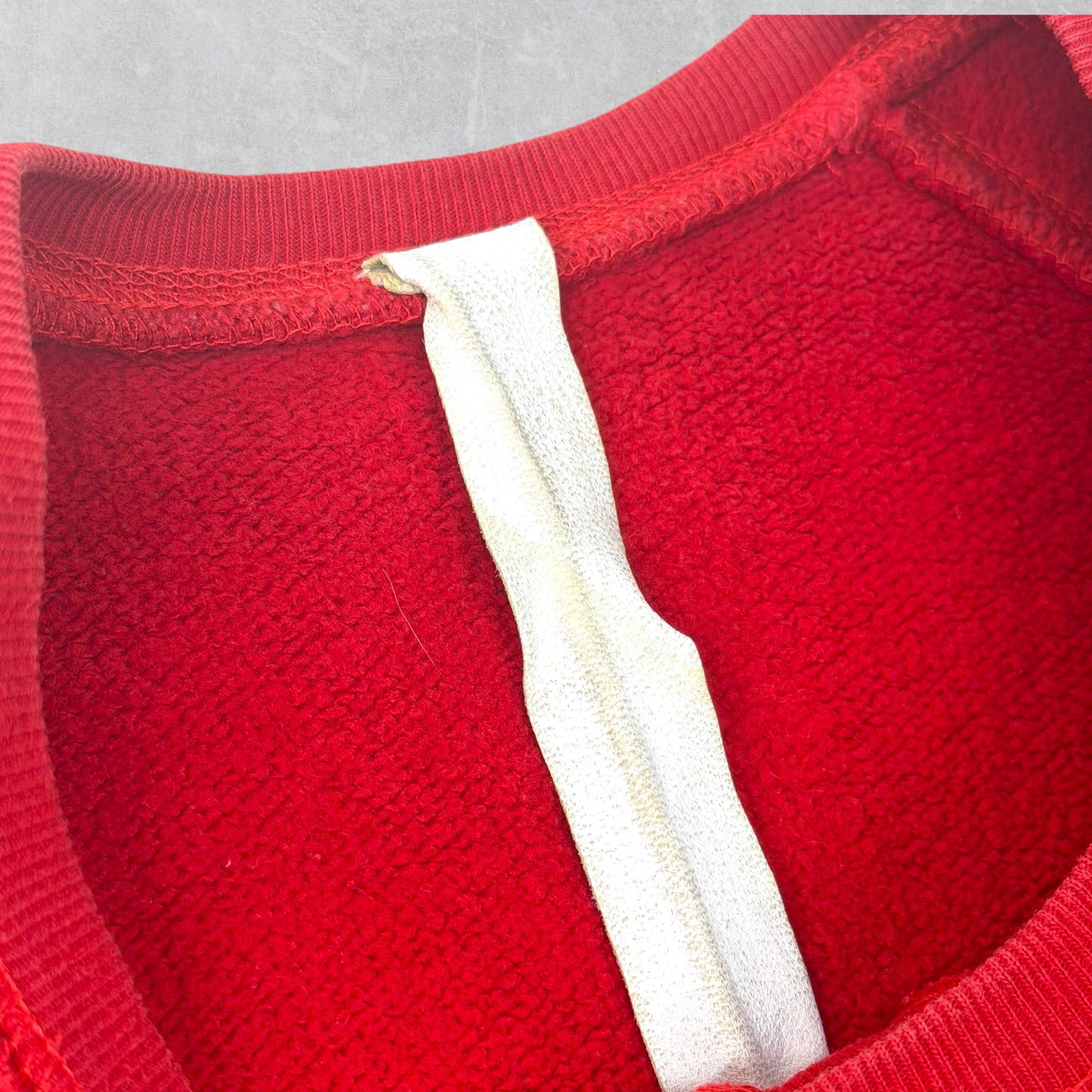 Chrome Hearts Chrome Hearts King Taco Triple Cross Red Crewneck M Size US M / EU 48-50 / 2 - 5 Thumbnail