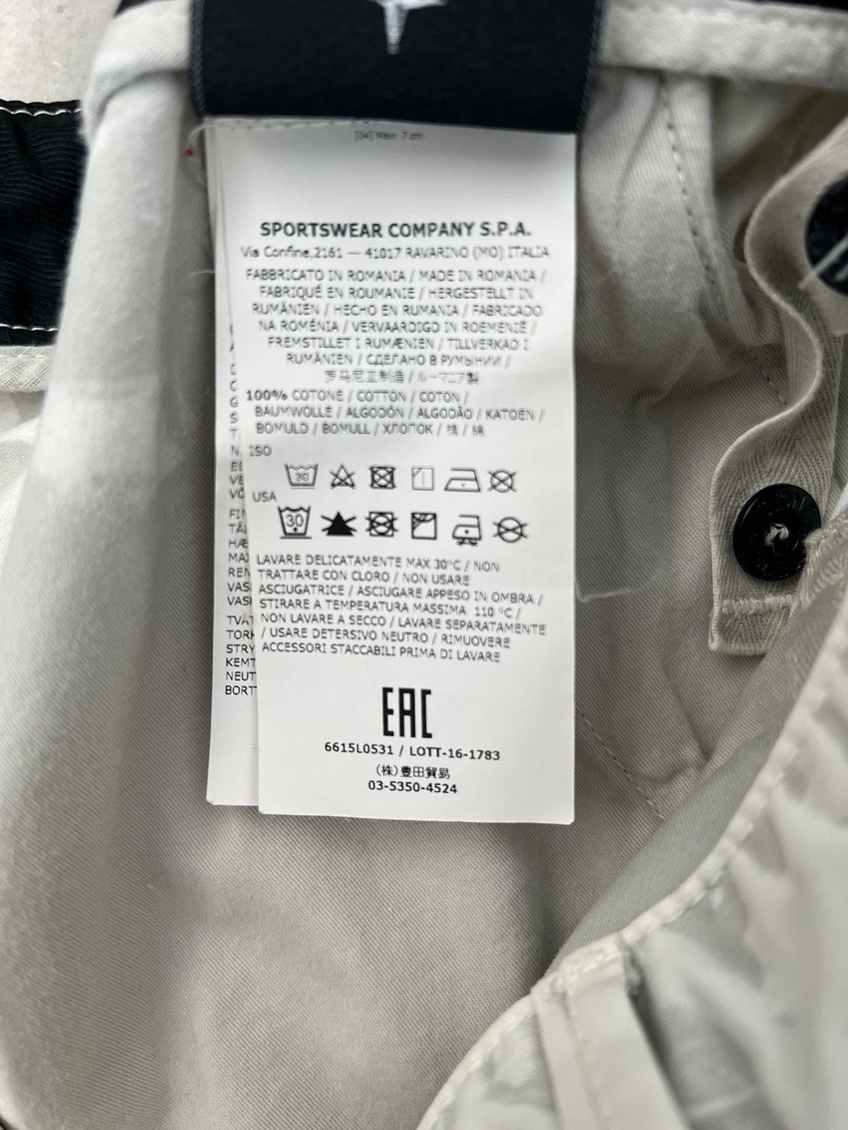 Stone Island [Rare] Stone Island ‘Hand Corrosion’ Cargo Shorts Size US 29 - 6 Thumbnail