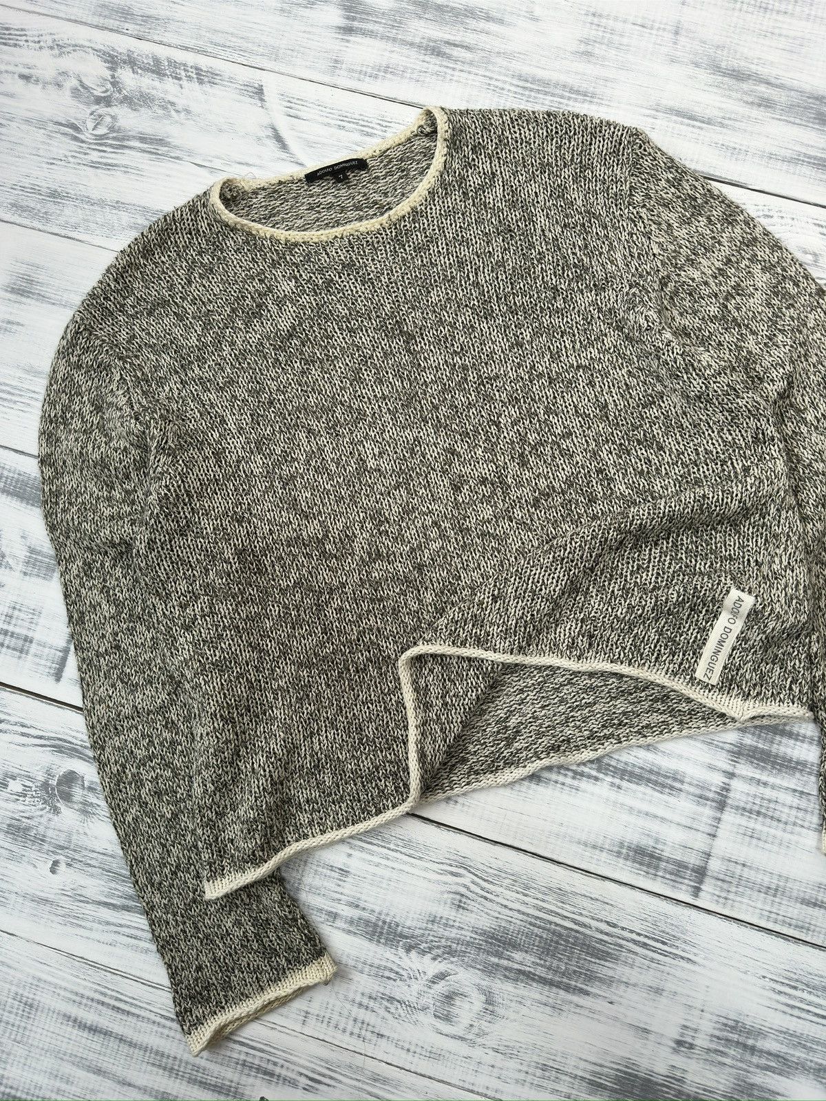 Adolfo Dominguez ADOLFO DOMINGUEZ Avant Garde Japanese Silk Blend Sweater Size M / US 6-8 / IT 42-44 - 11 Thumbnail