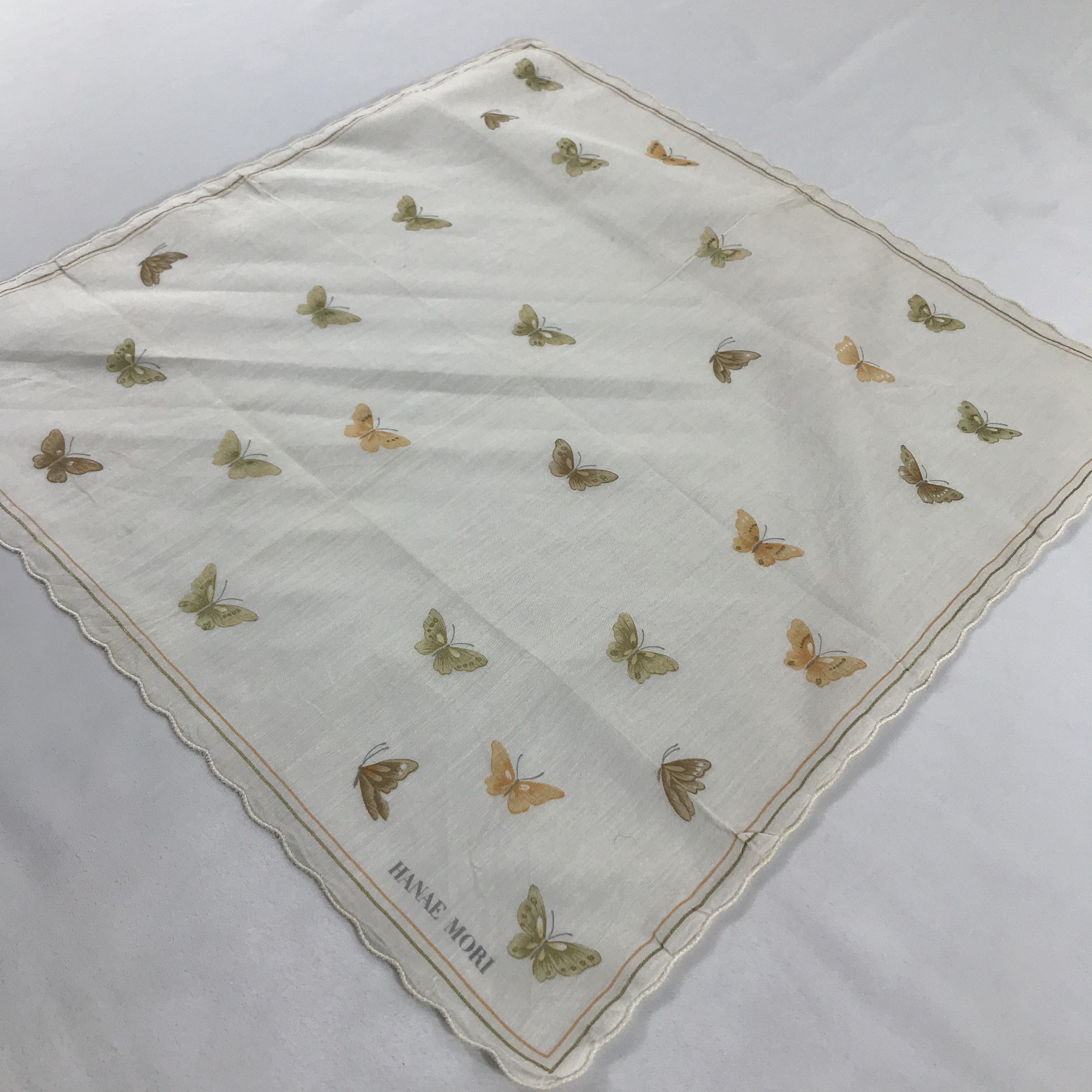 Hanae Mori × Vintage Hanae Mori Handkerchief / Neckerchief / Bandana Size ONE SIZE - 4 Thumbnail
