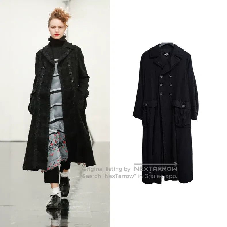 Comme des Garcons Comme des Garcons Felt Woolen Coat Size S / US 4 / IT 40 - 1 Thumbnail
