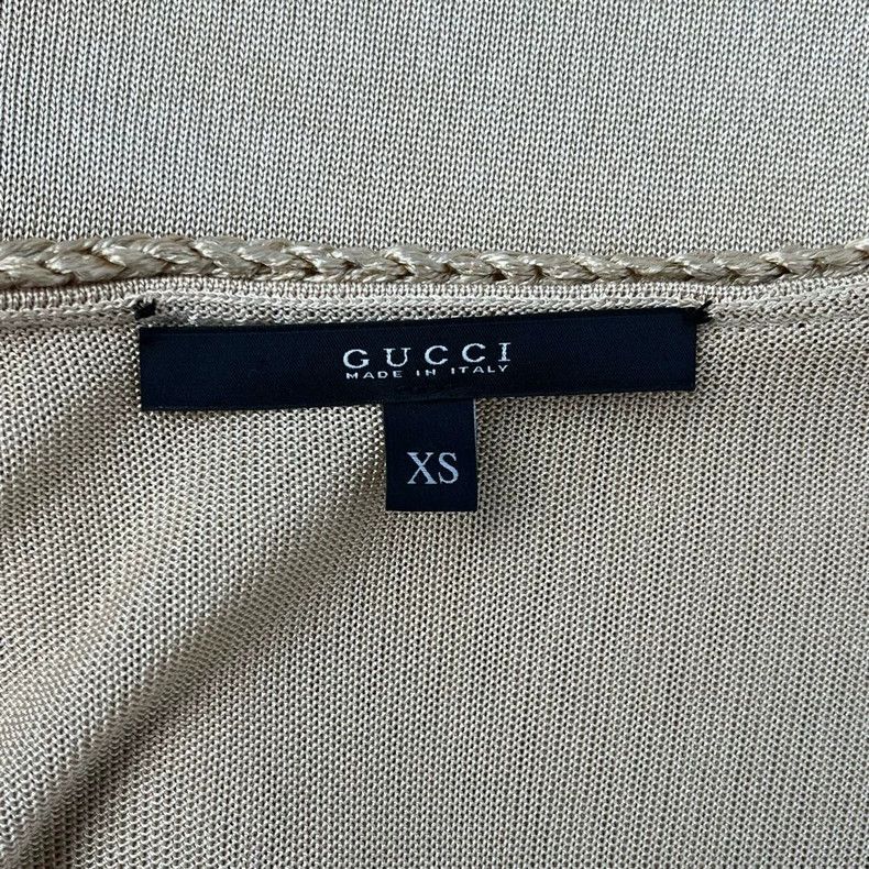 Gucci Gucci Heavy industry woven ice silk short sleeves 2503-Next Size US XS / EU 42 / 0 - 7 Thumbnail
