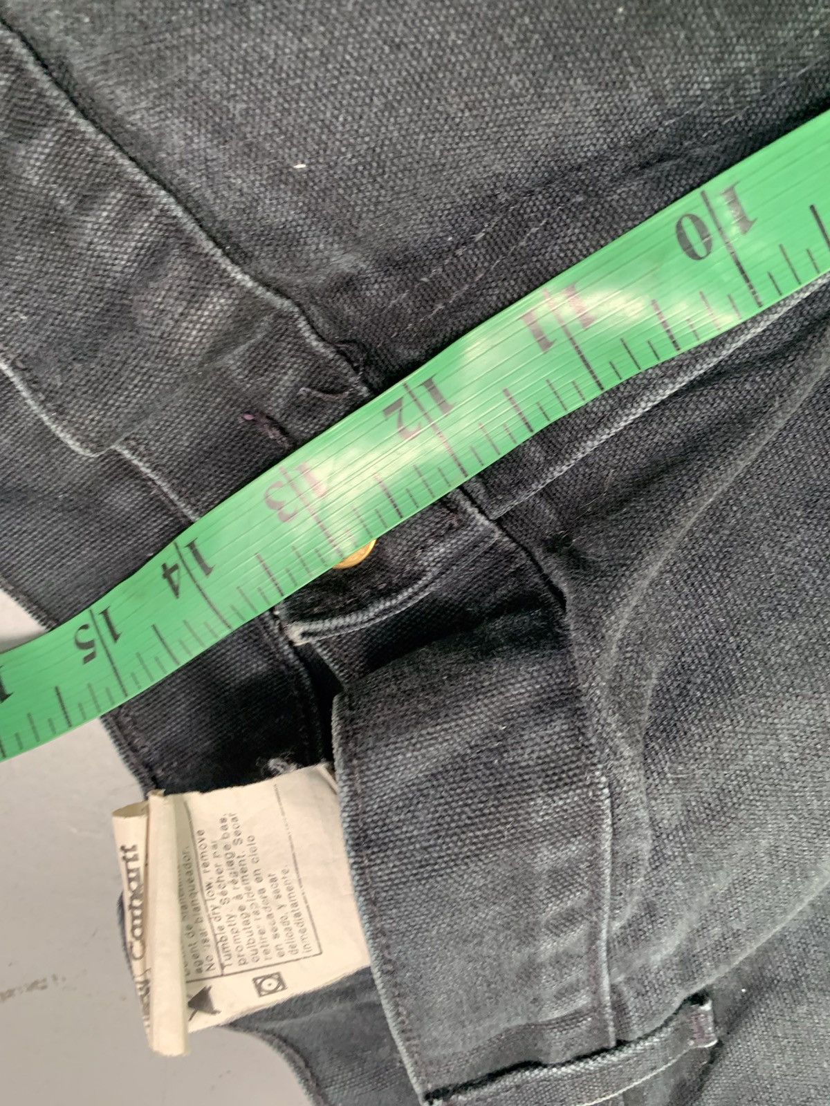 Carhartt Vintage Carhartt b01 BLK double knee workwear denim Size US 40 / EU 56 - 10 Thumbnail