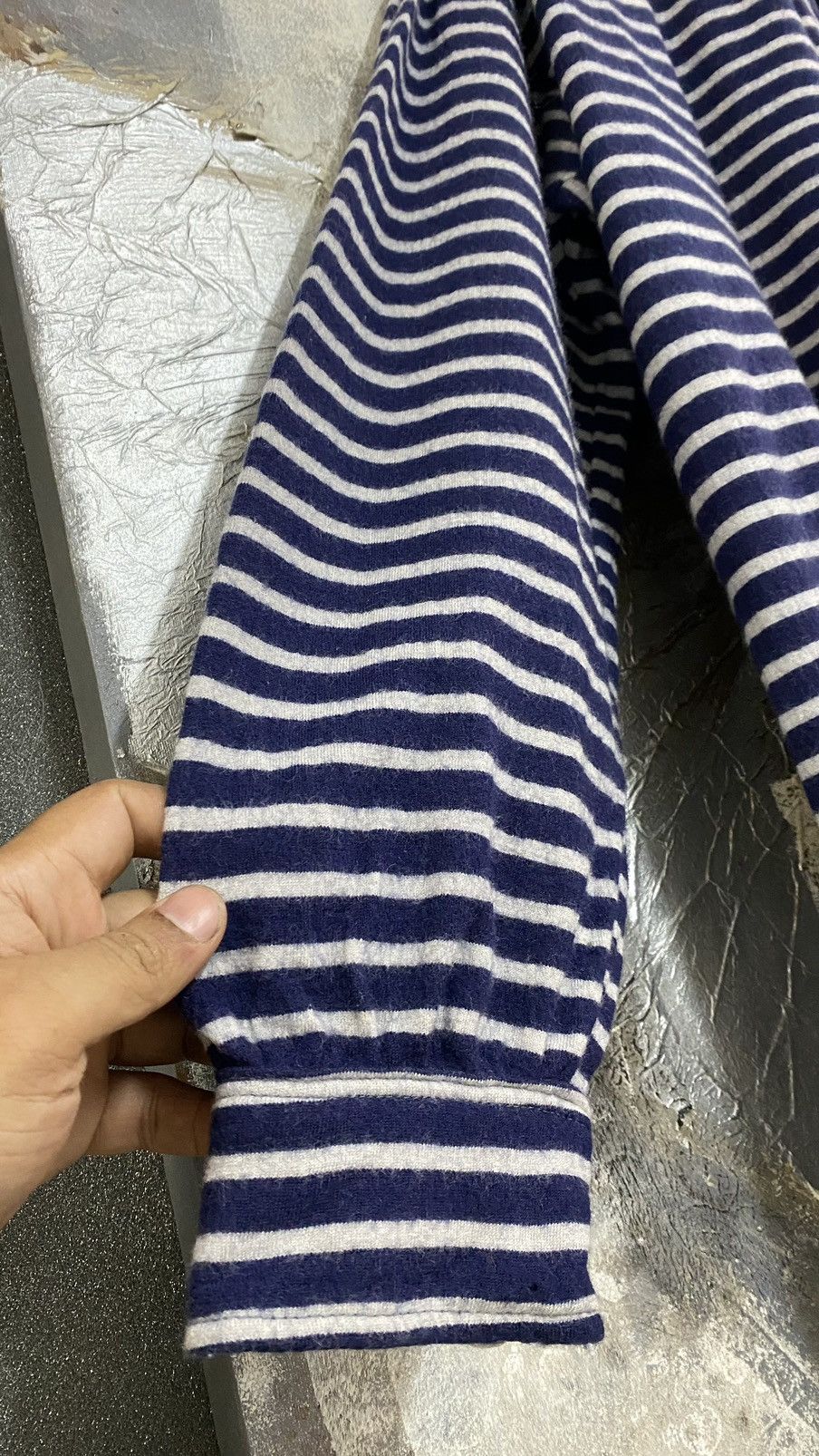 Kapital Kountry Vintage Kapital Distressed Striped Wool Dress Size ONE SIZE - 2 Thumbnail