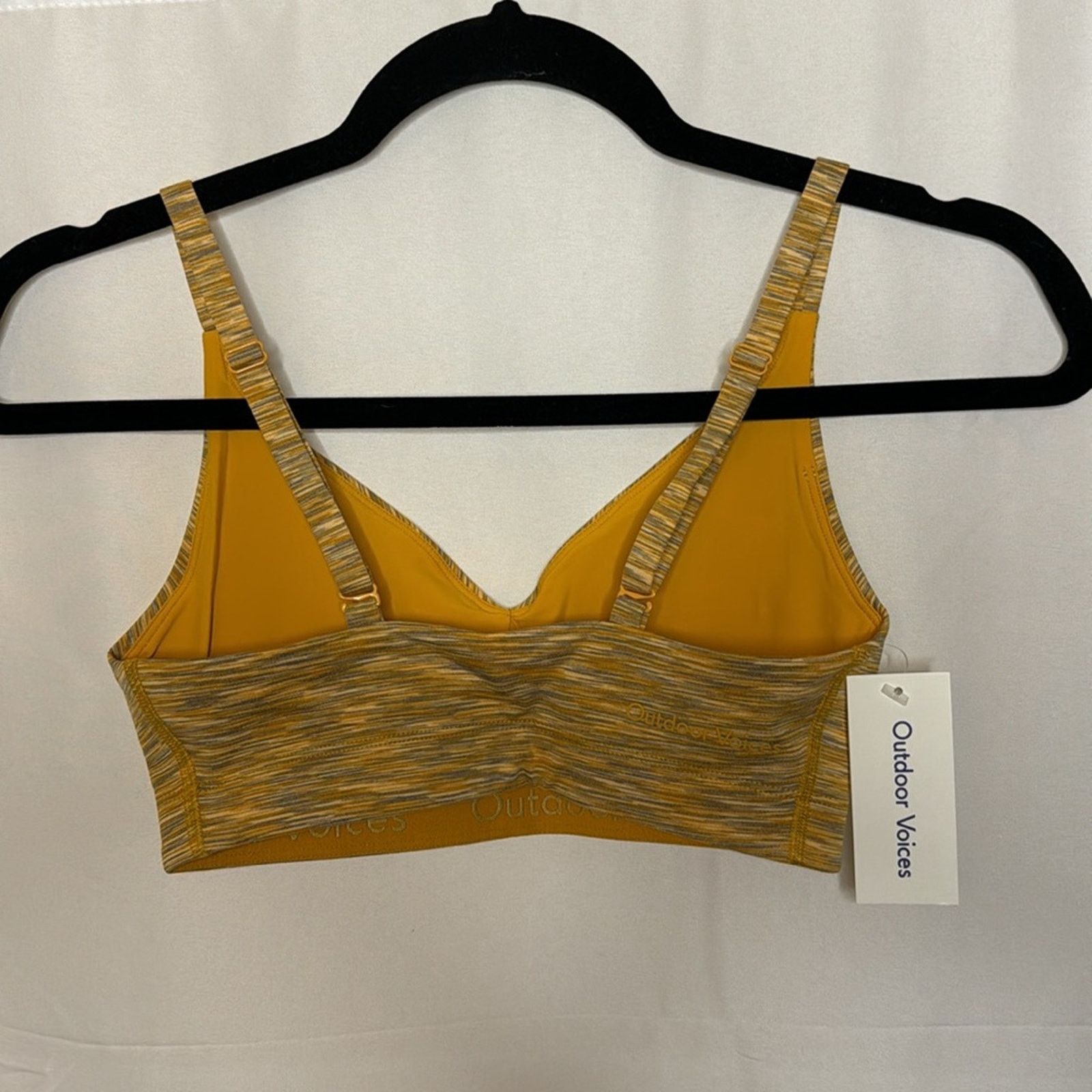 Outdoor Voices Outdoor Voices FreeForm Bralette - Sunset Size XS Size ONE SIZE - 5 Thumbnail