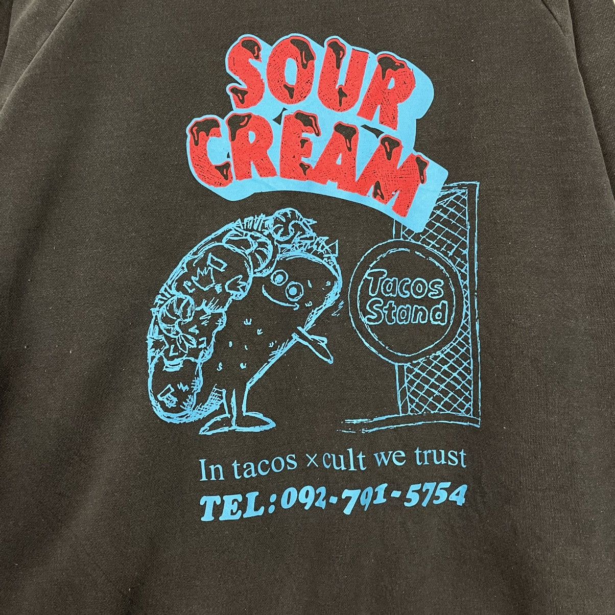 Japanese Brand Sour Cream Tacos Stand Crewneck Sweatshirt Size US XL / EU 56 / 4 - 9 Thumbnail