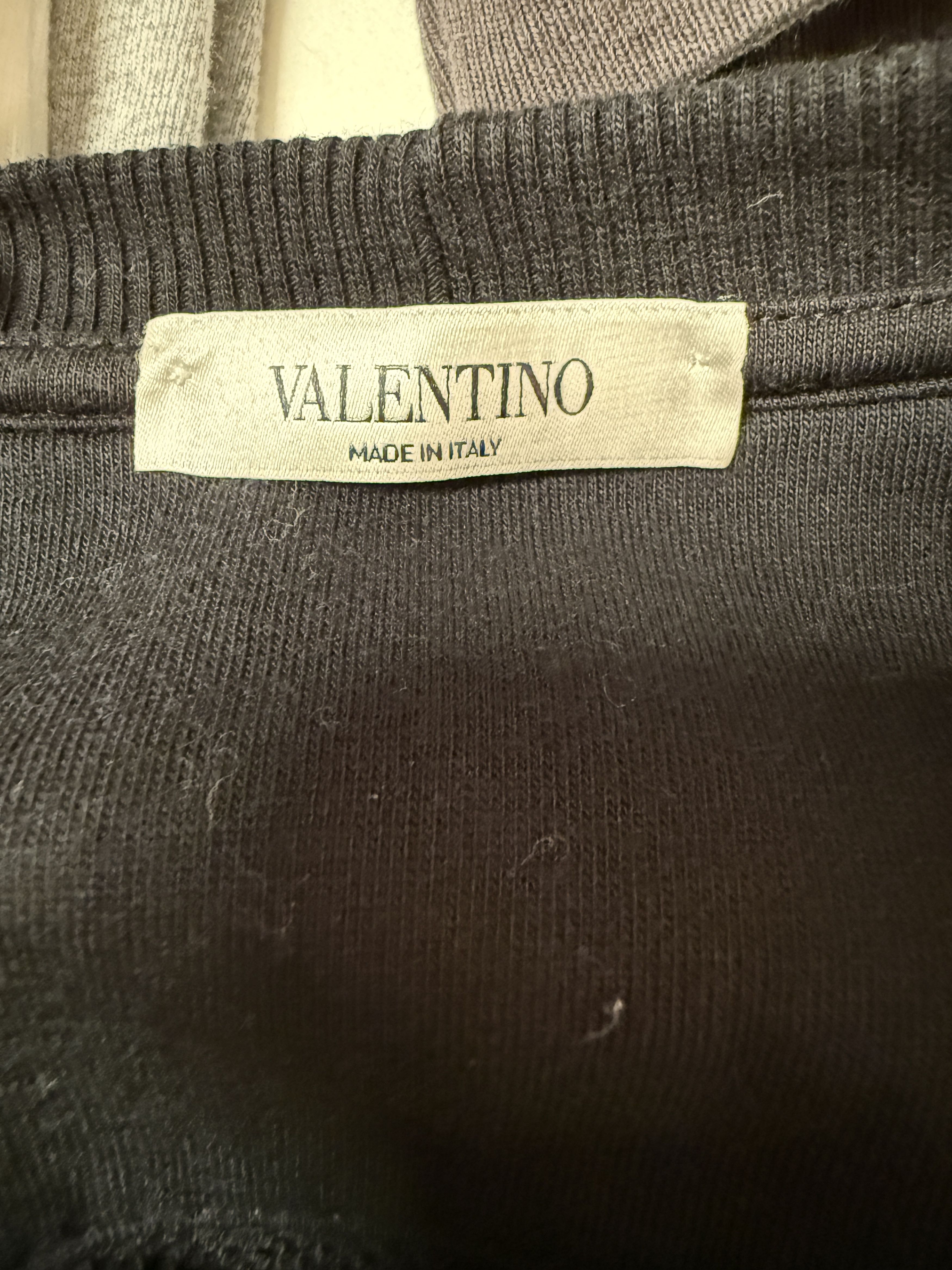 Valentino Valentino Vertical VLTN Sweatshirt Size US XL / EU 56 / 4 - 3 Thumbnail