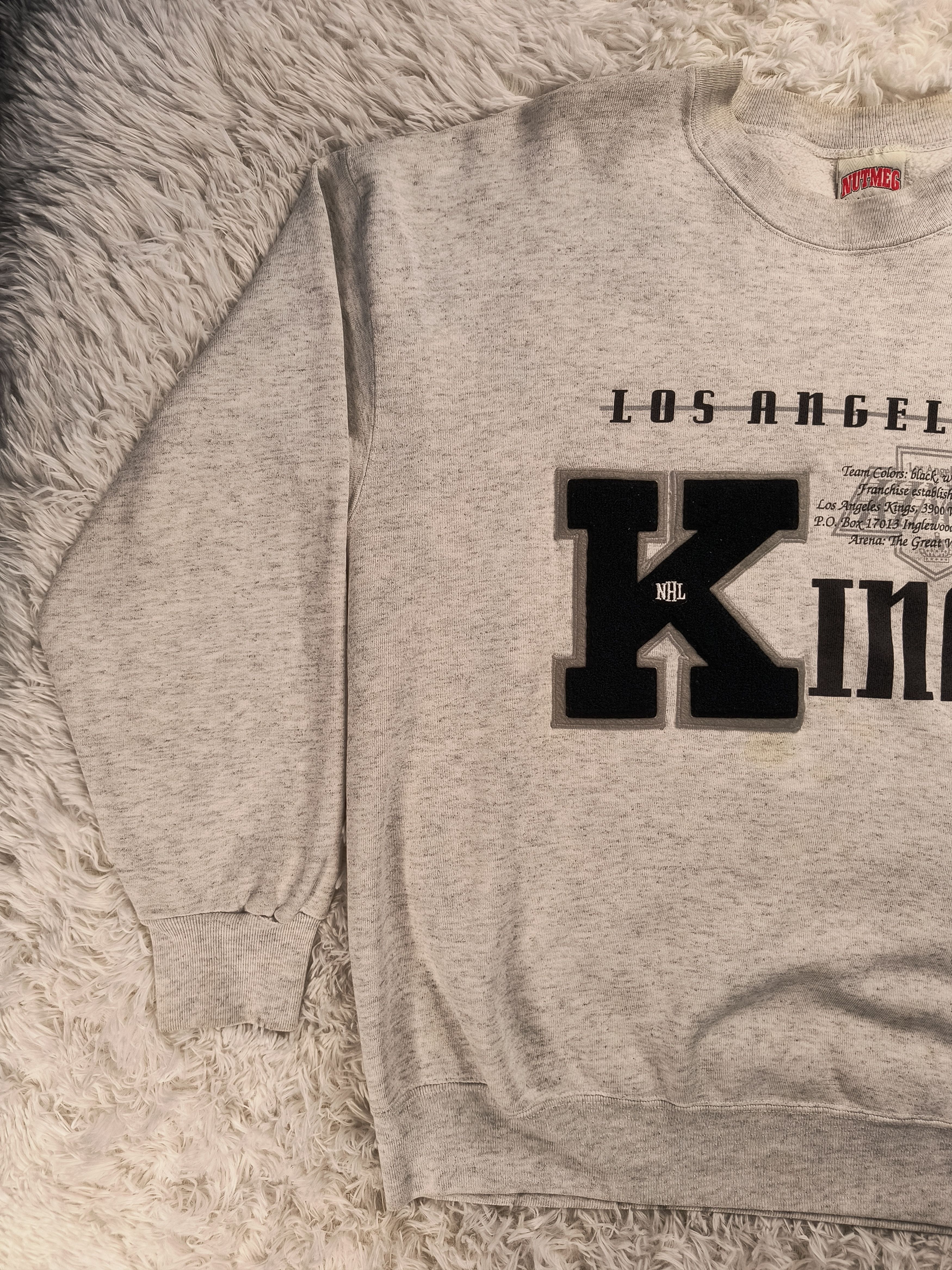 NHL Vintage NHL LA Kings 1992 crewneck sweatshirt Size US XL / EU 56 / 4 - 3 Thumbnail