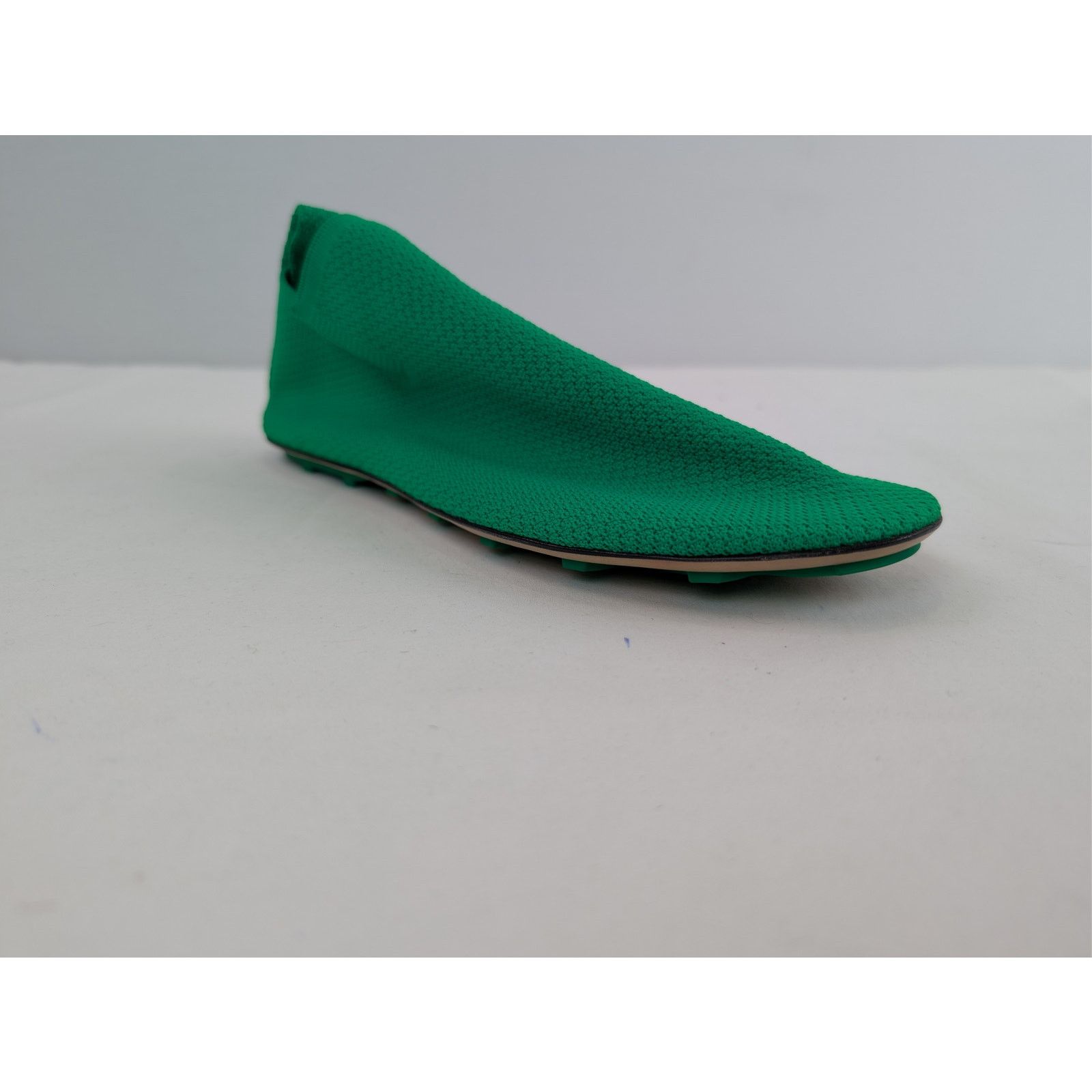 Bottega Veneta o1rshd1 Tech Knit Stretch Lattice Slippers in Green Size US 8 / EU 41 - 3 Thumbnail