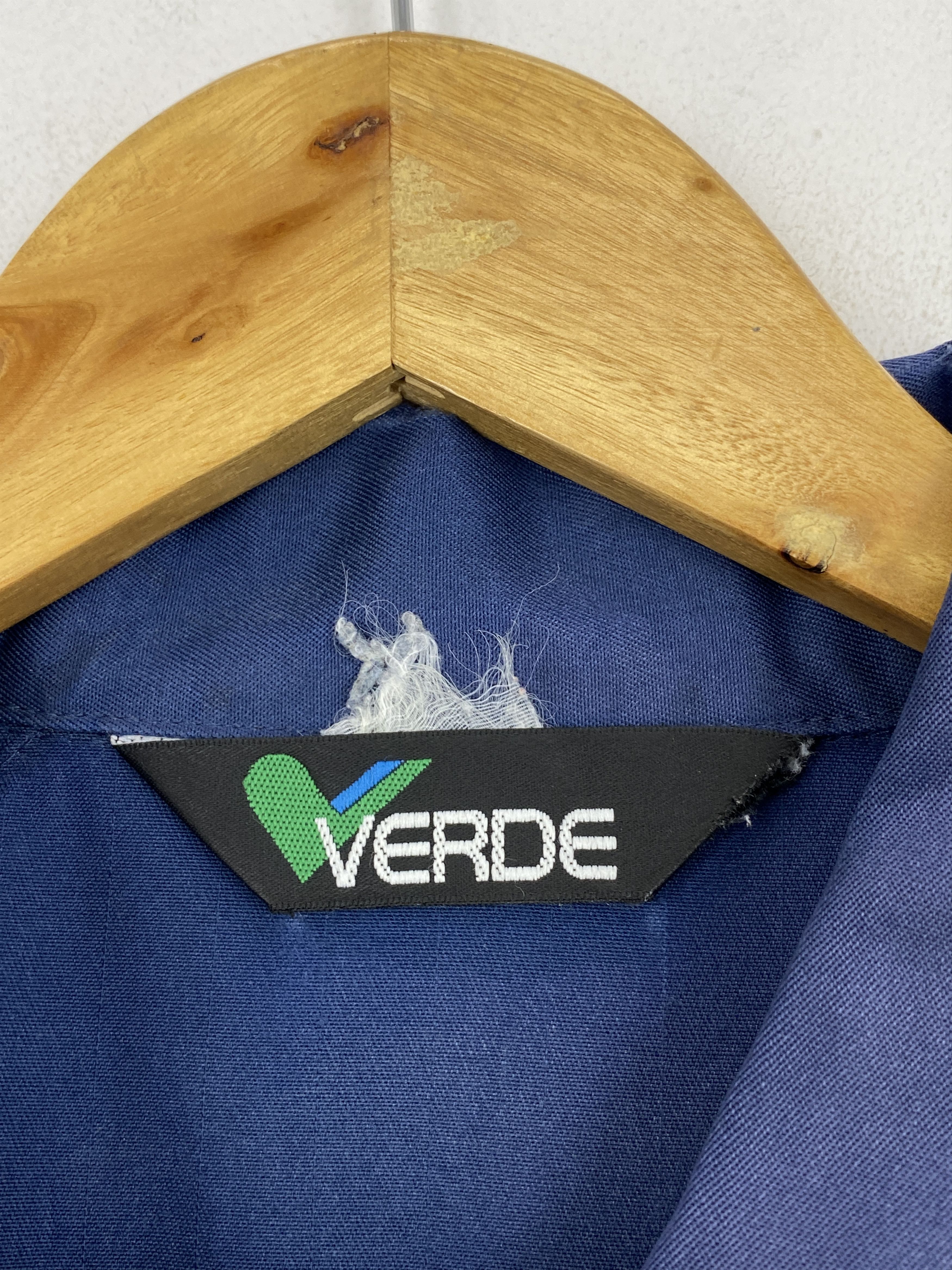 Japanese Brand Vintage Workwear Verde Overshirt Faded Jacket JA0105 Size US M / EU 48-50 / 2 - 5 Thumbnail