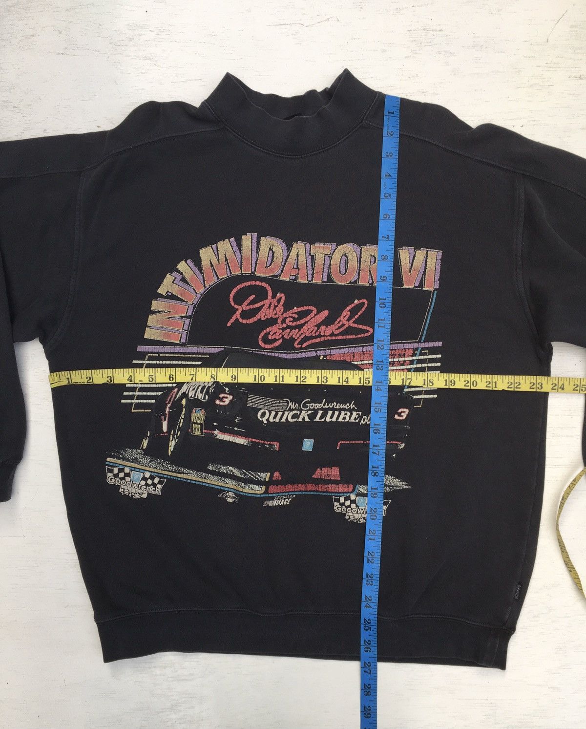NASCAR Sun Faded Vintage Intimidator Tour 1993 Sweatshirt Size US L / EU 52-54 / 3 - 25 Thumbnail