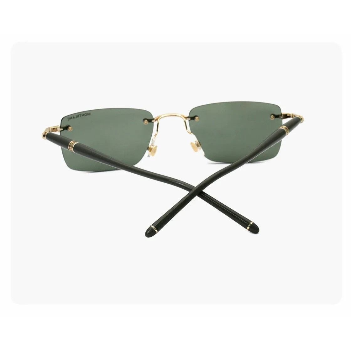 Montblanc NEW Mont Blanc MB0344S-005 Sunglasses(MB0344S-005-FR) Size ONE SIZE - 4 Thumbnail