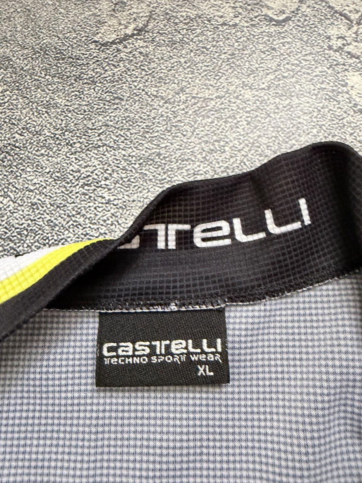 Vintage Vintage Castelli Cycling Jersey Yellow Made in Italy XL Size US XL / EU 56 / 4 - 3 Thumbnail