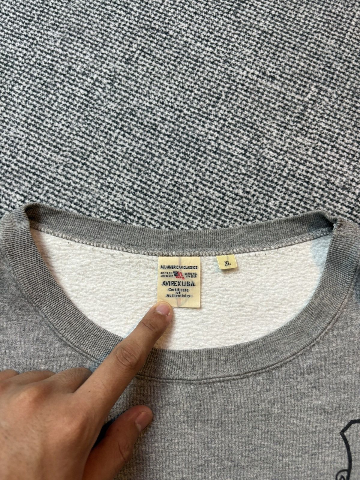 Avirex Vintage Avirex USA MFG USAF Size US XL / EU 56 / 4 - 2 Thumbnail