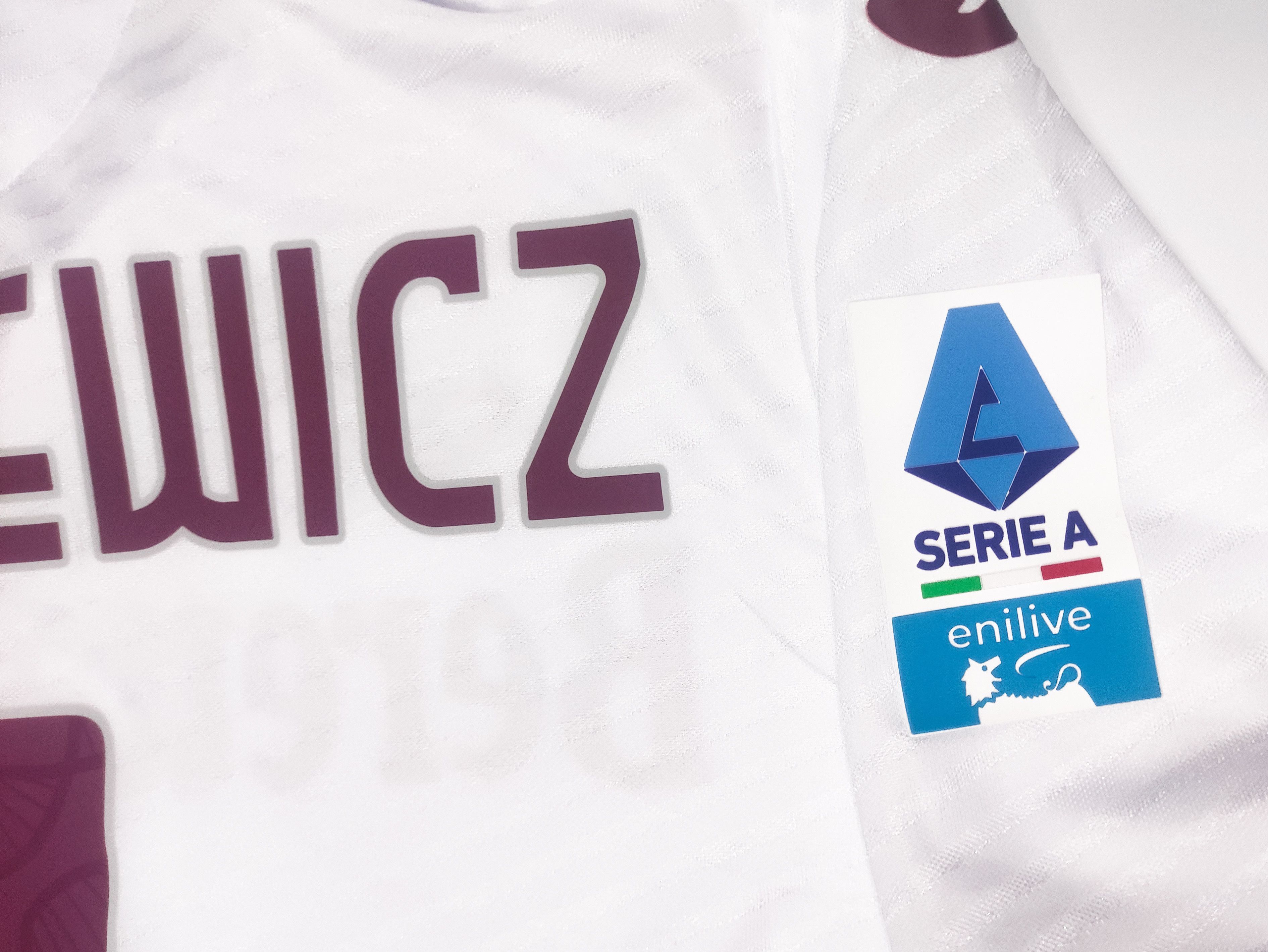 Joma Matchworn Walukiewicz #4 Torino 2024 2025 Joma Away Shirt Size US XL / EU 56 / 4 - 7 Thumbnail