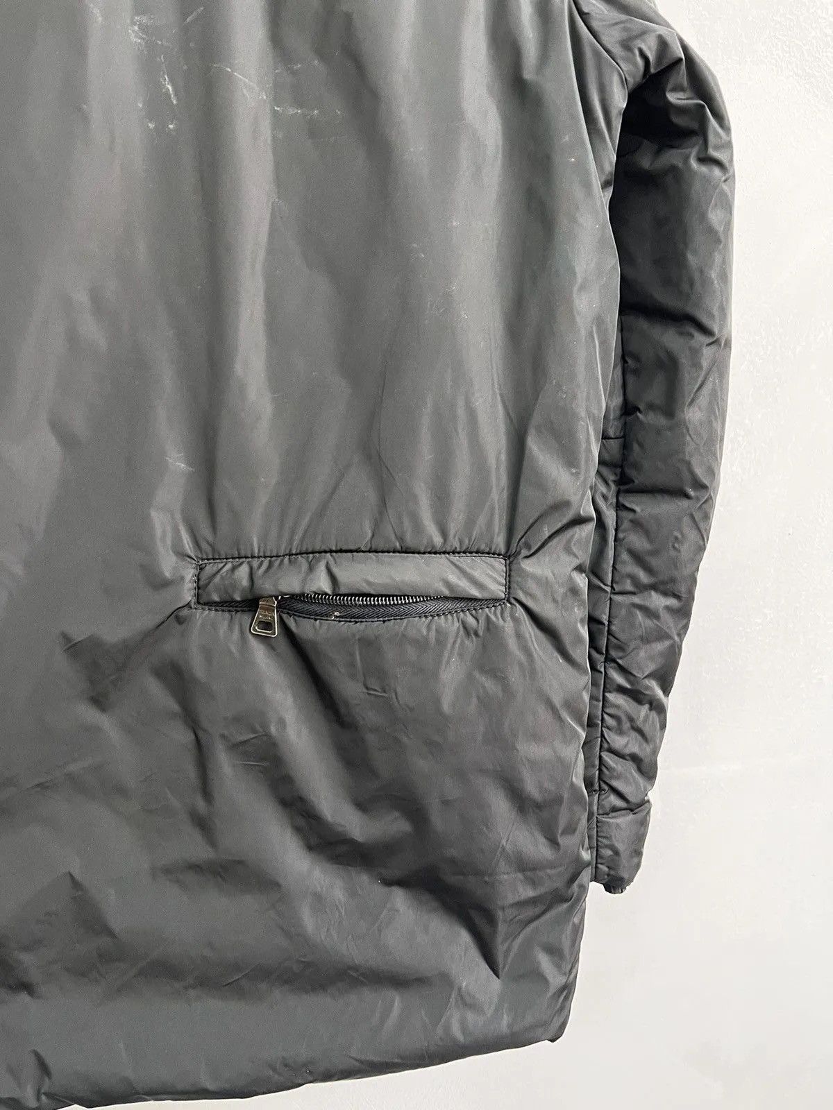 Prada Black ski rain jacket prada rad tab archival rare Size XS / US 0-2 / IT 36-38 - 8 Thumbnail