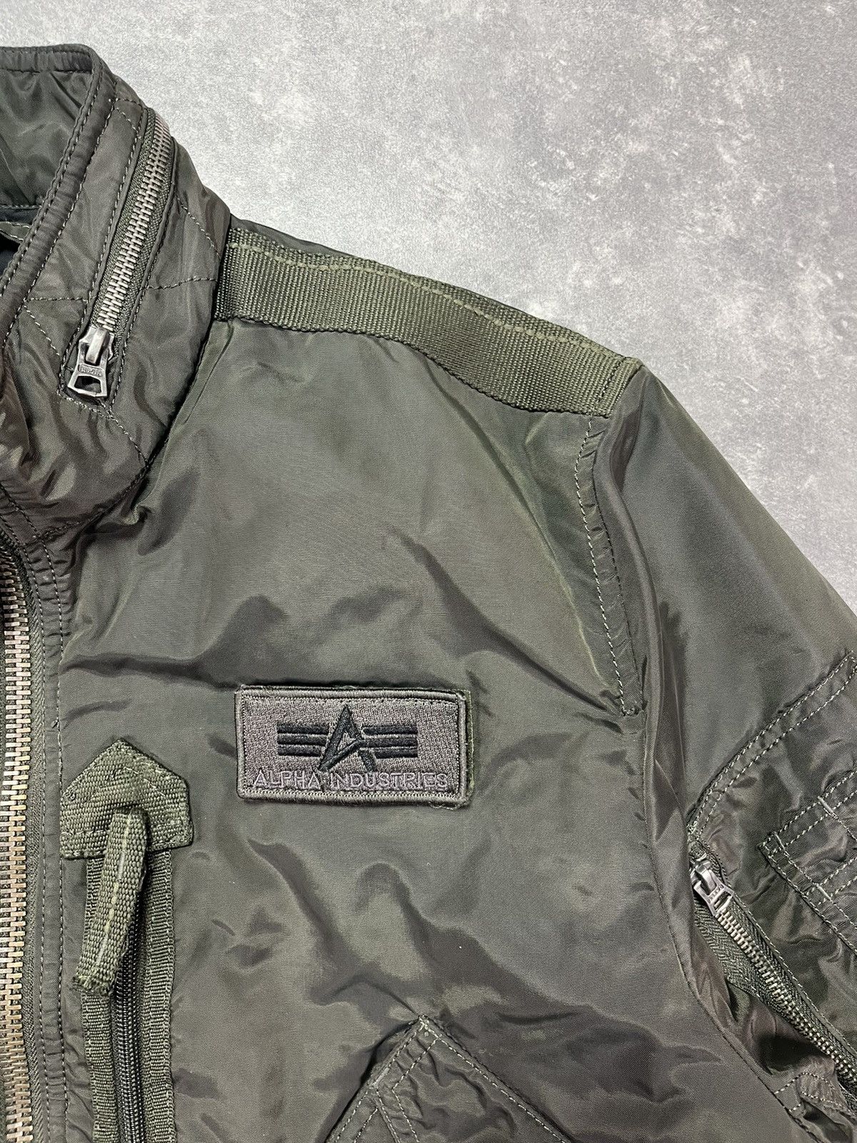 Alpha Industries Alpha Industries Engine Multipocket Rare Bomber Jacket L Size US L / EU 52-54 / 3 - 7 Thumbnail