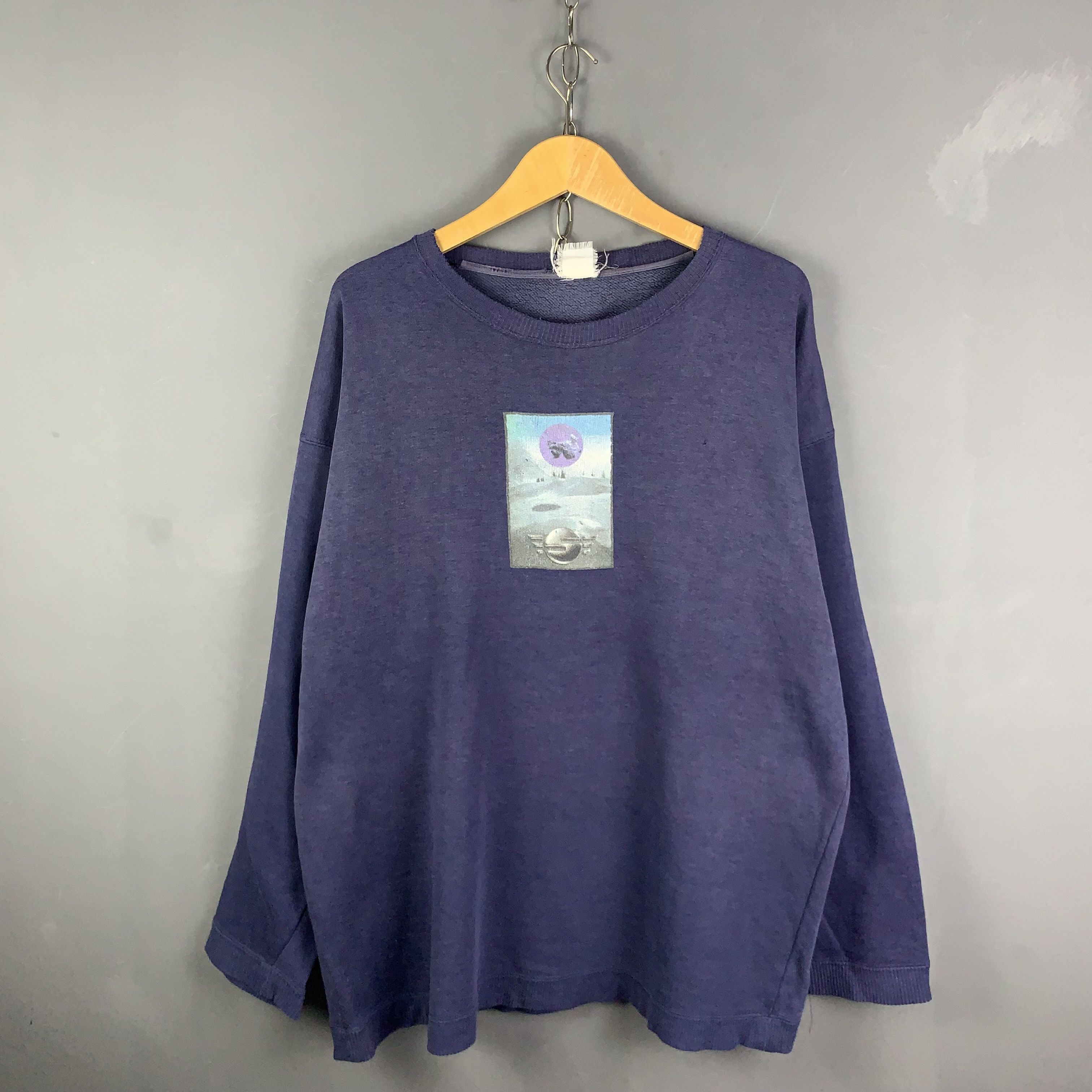 Vintage Vintage 90s Skateboards Distressed Destroyed Sweatshirt Size US L / EU 52-54 / 3 - 7 Thumbnail