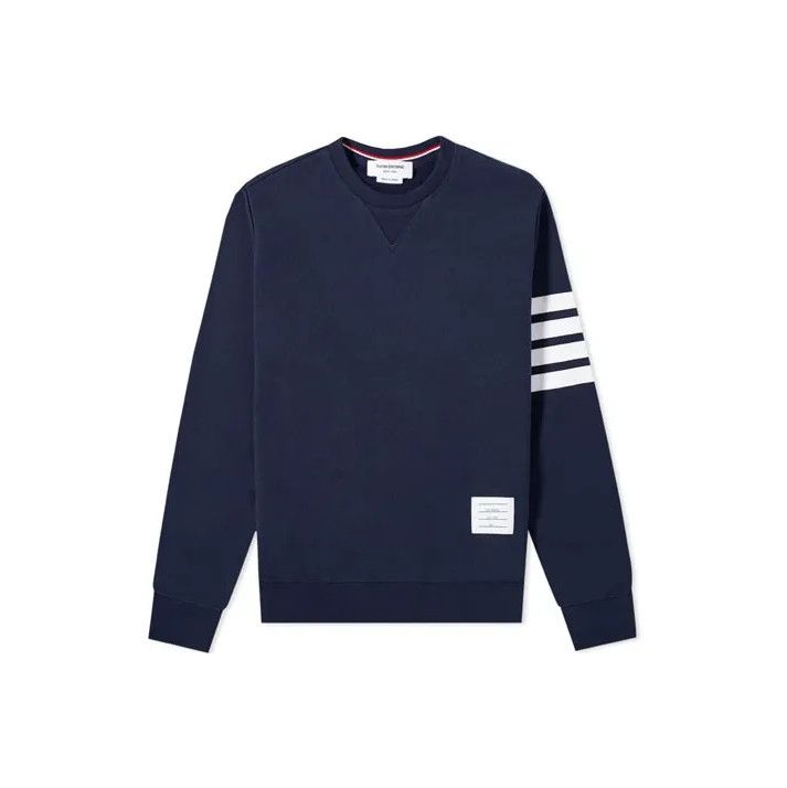 Thom Browne Thom Browne Classic Navy Sweatshirt for Men Size US M / EU 48-50 / 2 - 1 Thumbnail