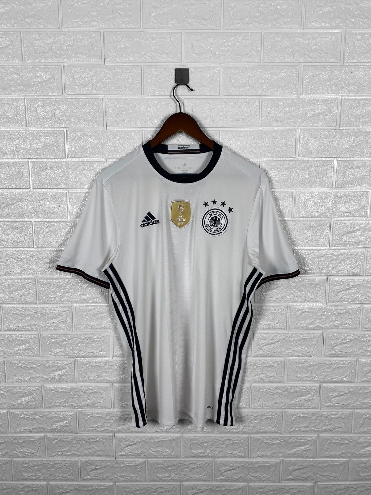 Pre-owned Adidas X Jersey Adidas Germany 2015 2016 Football Soccer Jersey In White