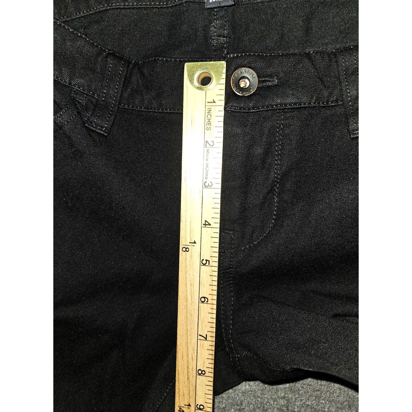 Banana Republic Banana Republic Jeans Womens 6 Black Dark Wash Low Rise Skinny Stretch Denim Jeans Womens 6 Black Dark Wash Low Rise Skinny Stretch Denim Size 28" / US 6 / IT 42 - 4 Thumbnail