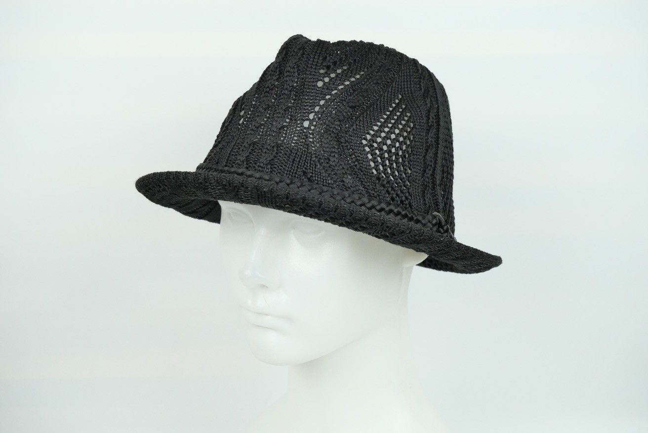Japanese Brand Vintage Trilby Hat Black Hat Size ONE SIZE - 3 Thumbnail