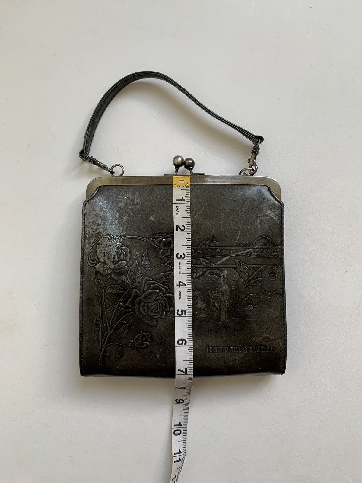 【楽天最安値に挑戦】 Jean Handbag Mini Roses Gaultier Paul Jean Gaultier Paul バッグ