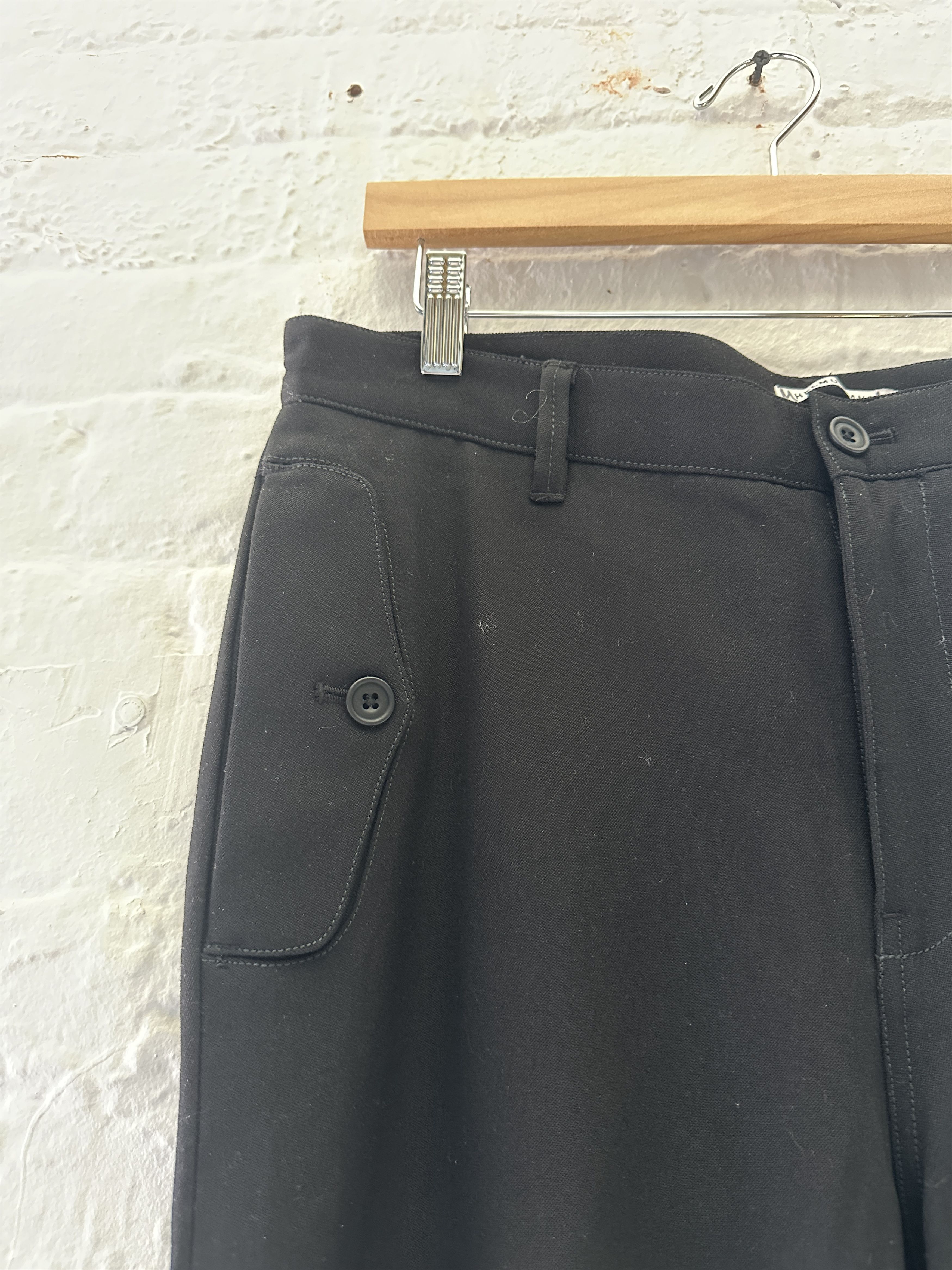 Helmut Lang Helmut Lang Wool Trousers Size US 32 / EU 48 - 3 Thumbnail