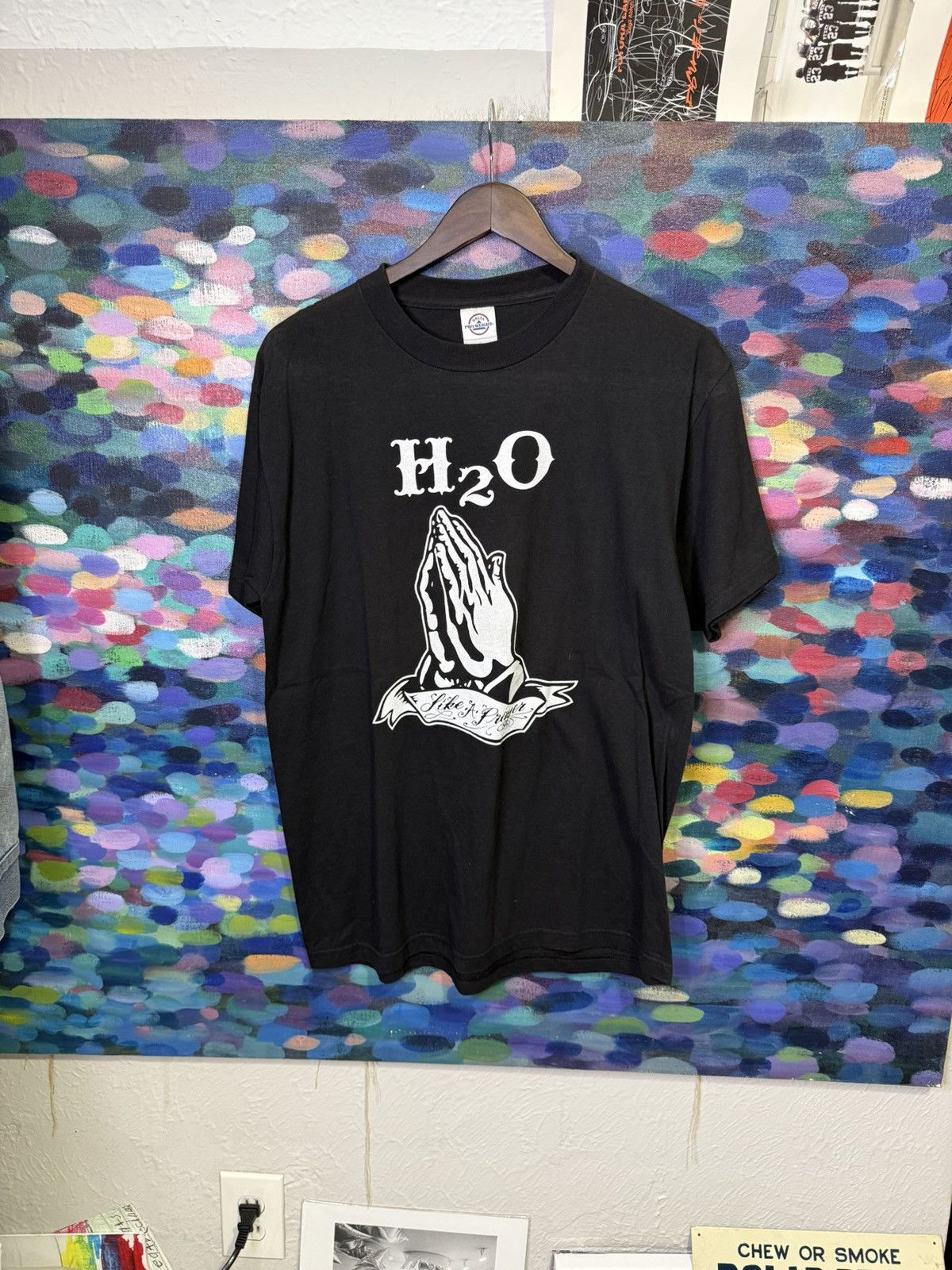 Vintage Vintage rare h2o punk band tee size M like a prayer Size US M / EU 48-50 / 2 - 1 Thumbnail