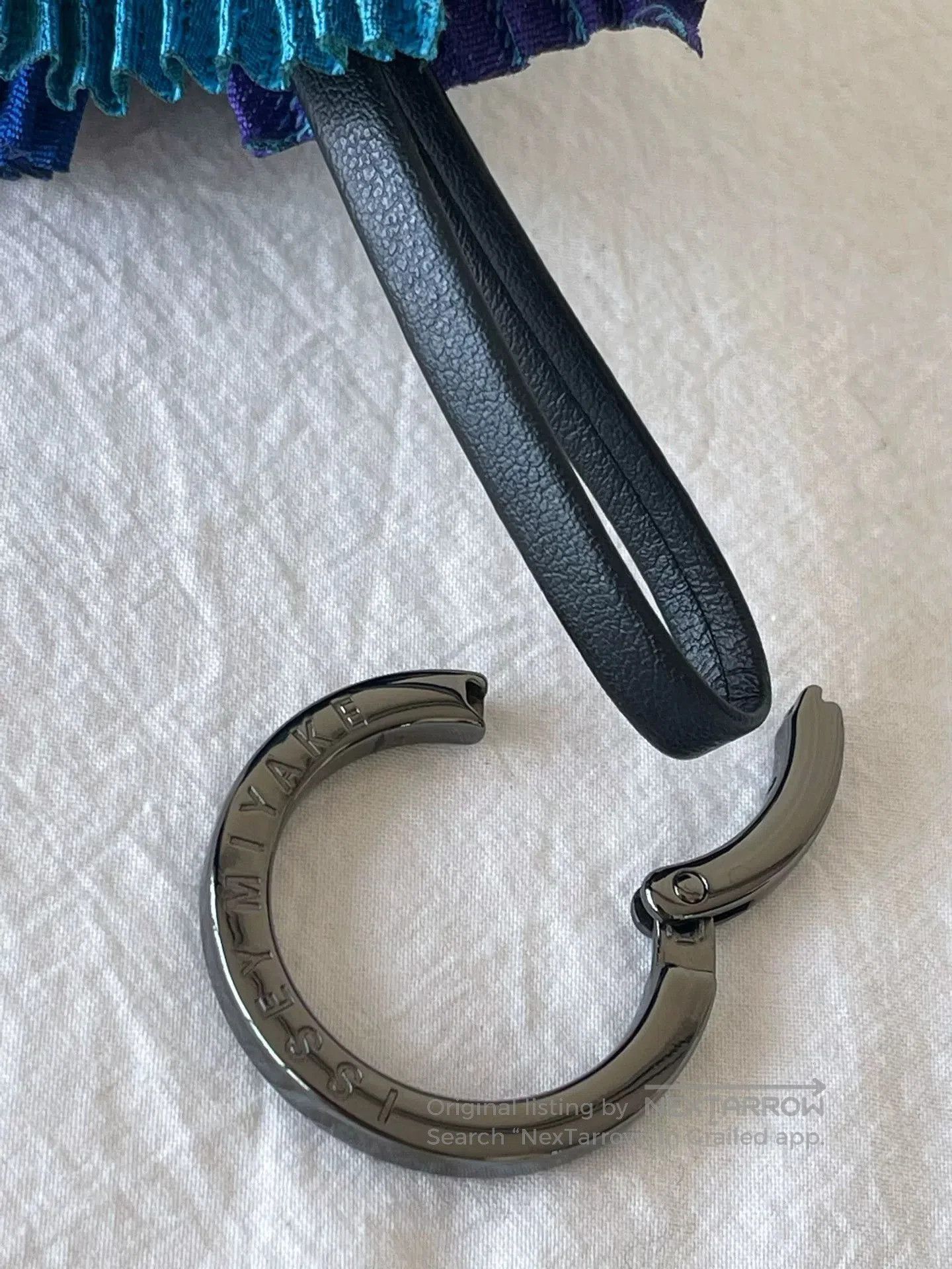 Issey Miyake Issey Miyake Pleated Keychain Bag Charm. Size ONE SIZE - 6 Thumbnail