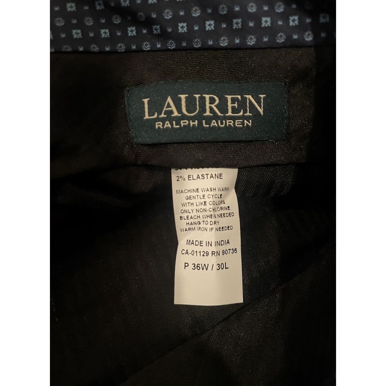 Ralph Lauren Lauren Ralph Lauren Classic-Fit Ultraflex Pant Brown 36x30 NWT Dress Pants Men Brown Check Polyester Viscose Ultraflex NWT F56 Size US 36 / EU 52 - 5 Thumbnail